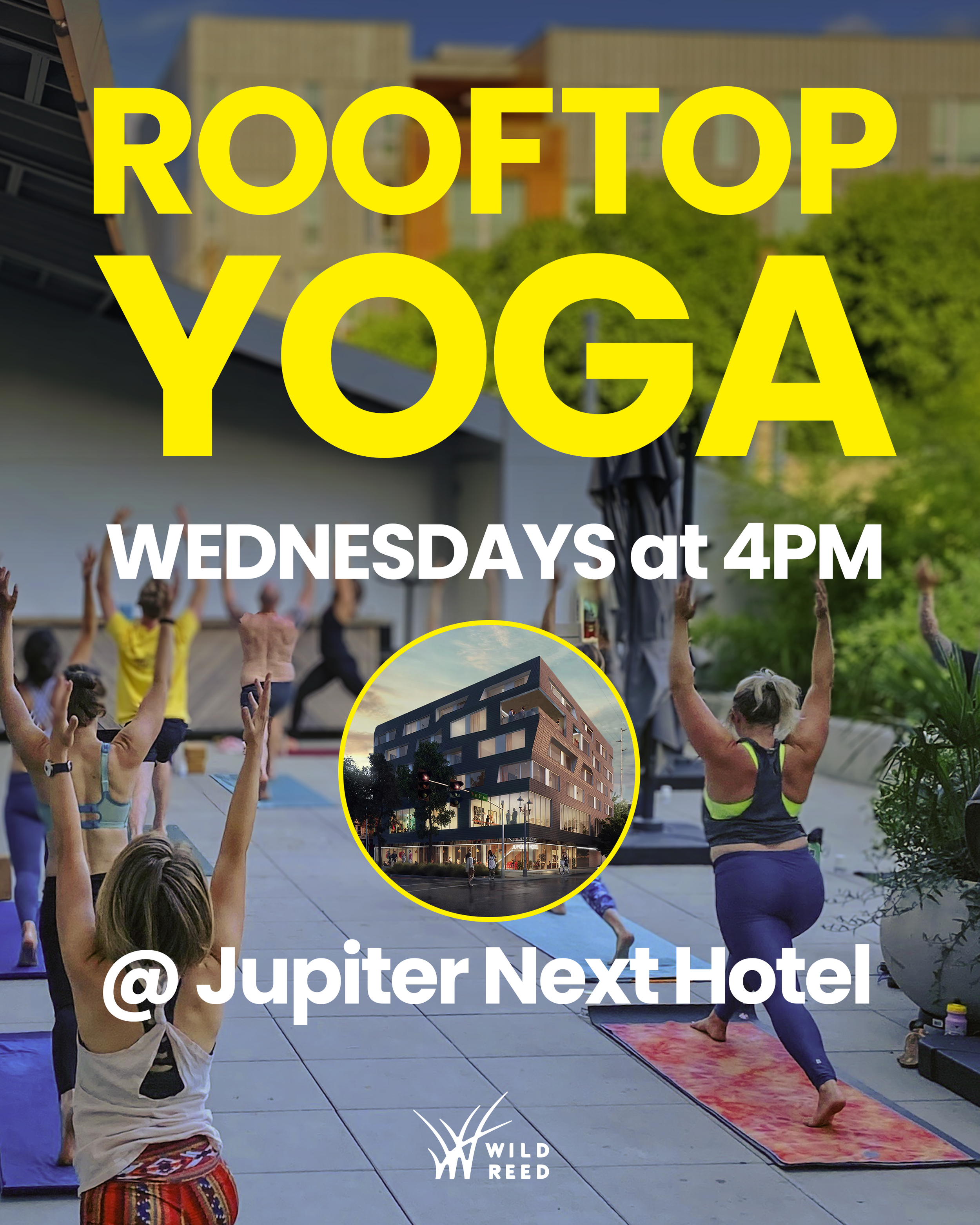 Rooftop Yoga @ Jupiter Next Hotel