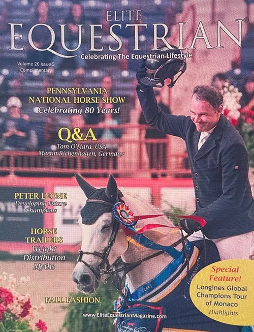 Elite Equestrian Magazine Artist Feature