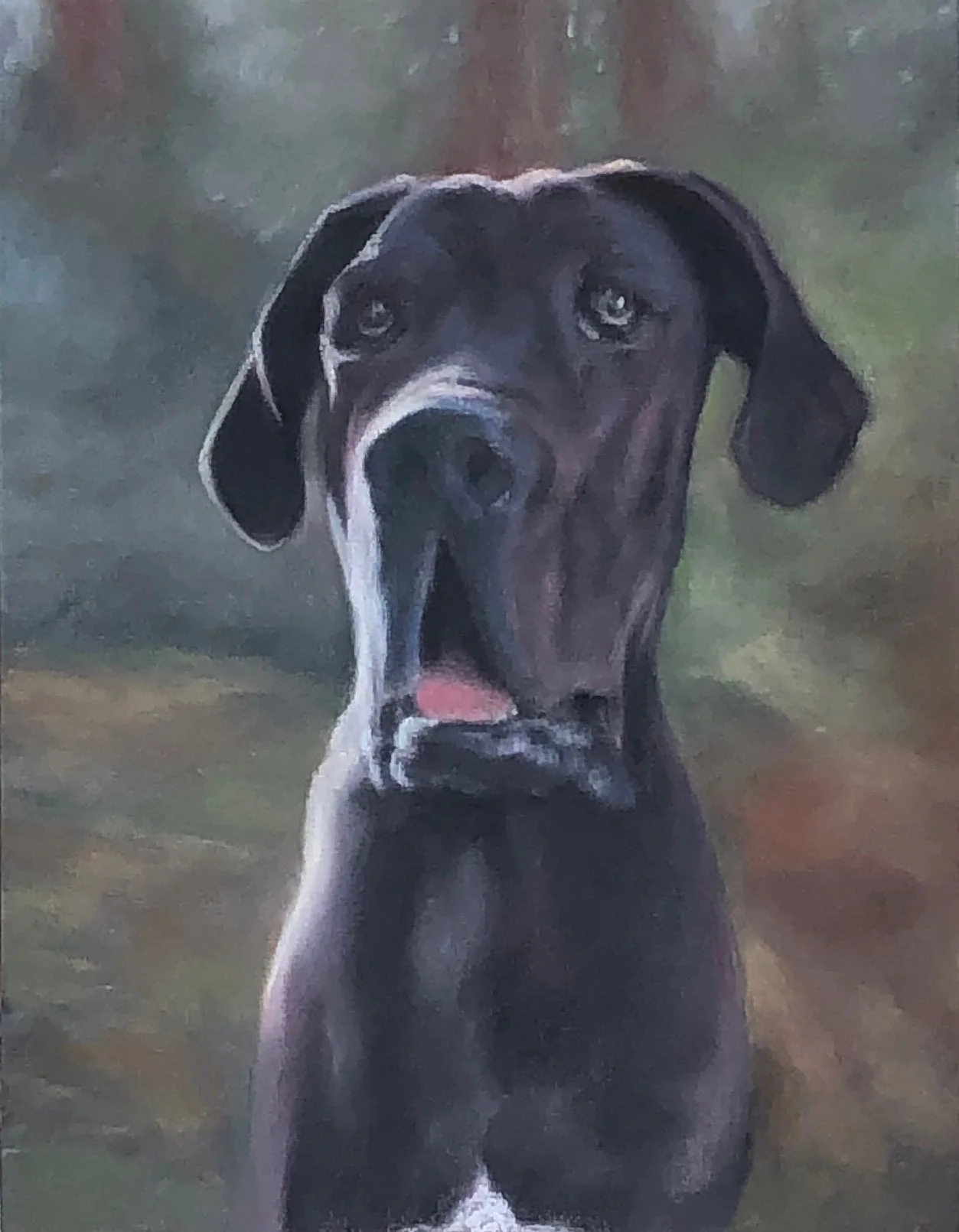 Cooper, the goofy gentle giant at 150lbs of love, a tribute to his kind soul.