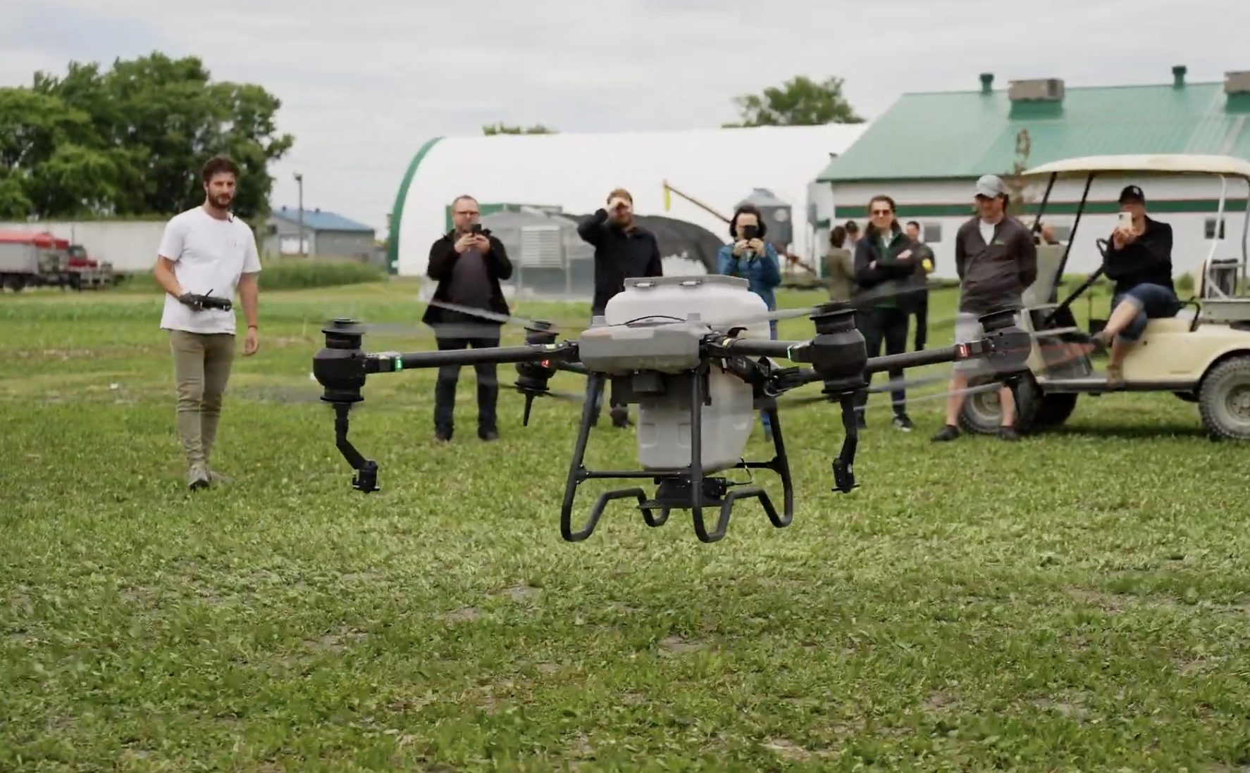 Démonstration sur votre ferme