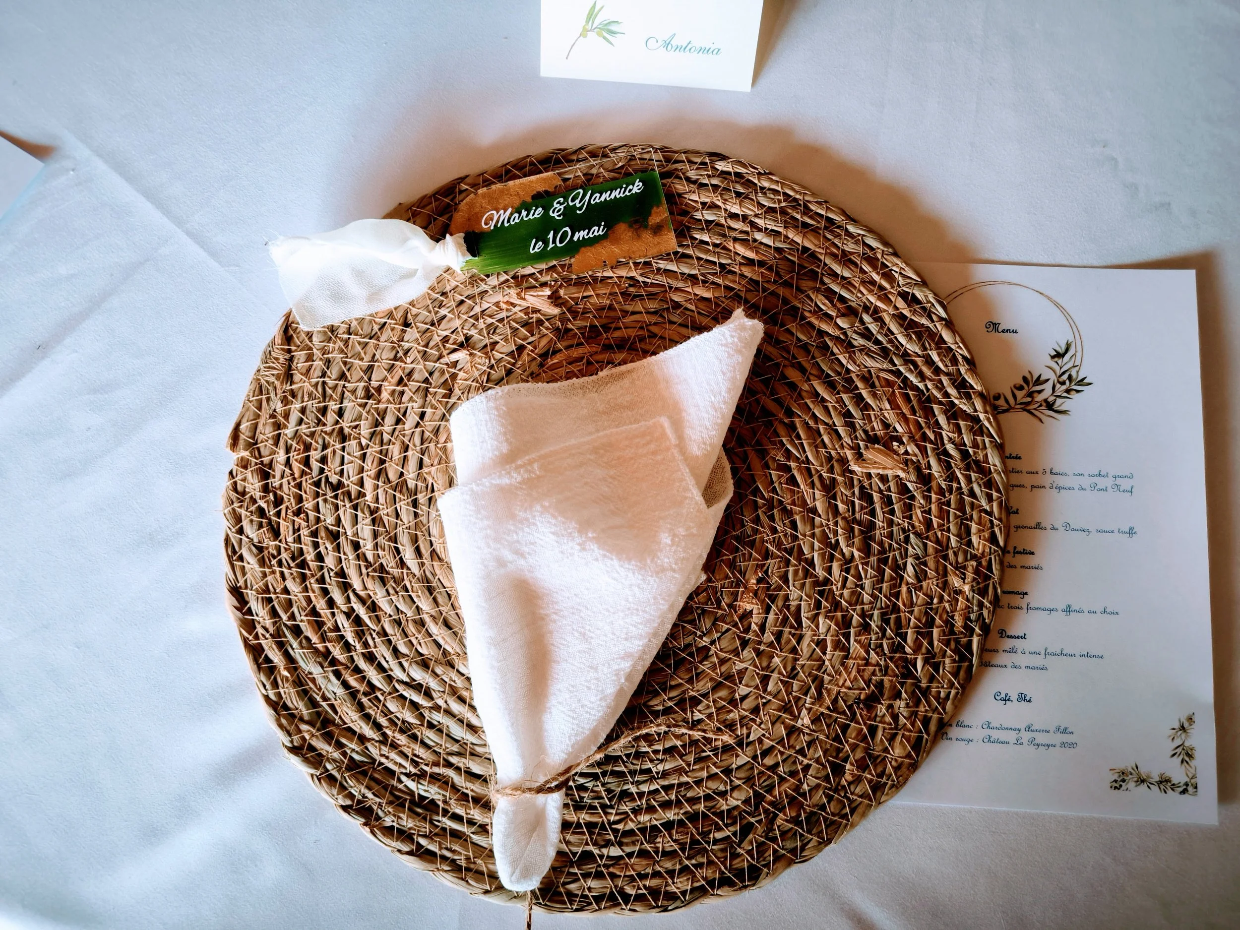 Set de Table en Osier