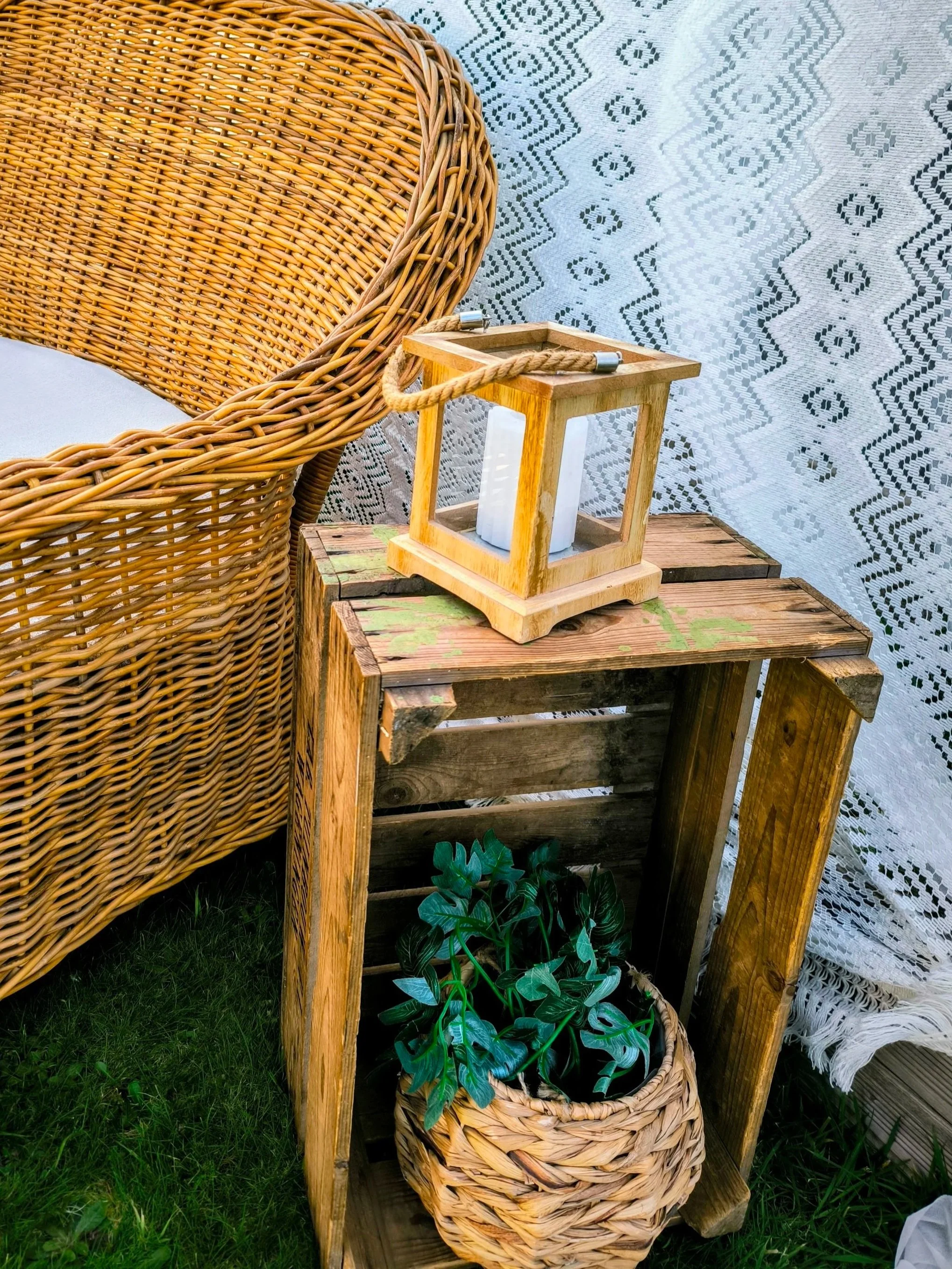 Caisse en Bois Vintage