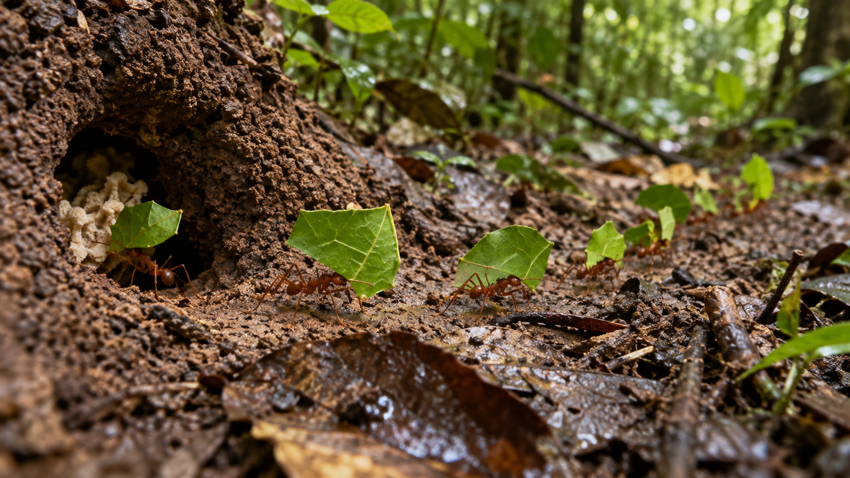 The Leaves Are Not the Meal