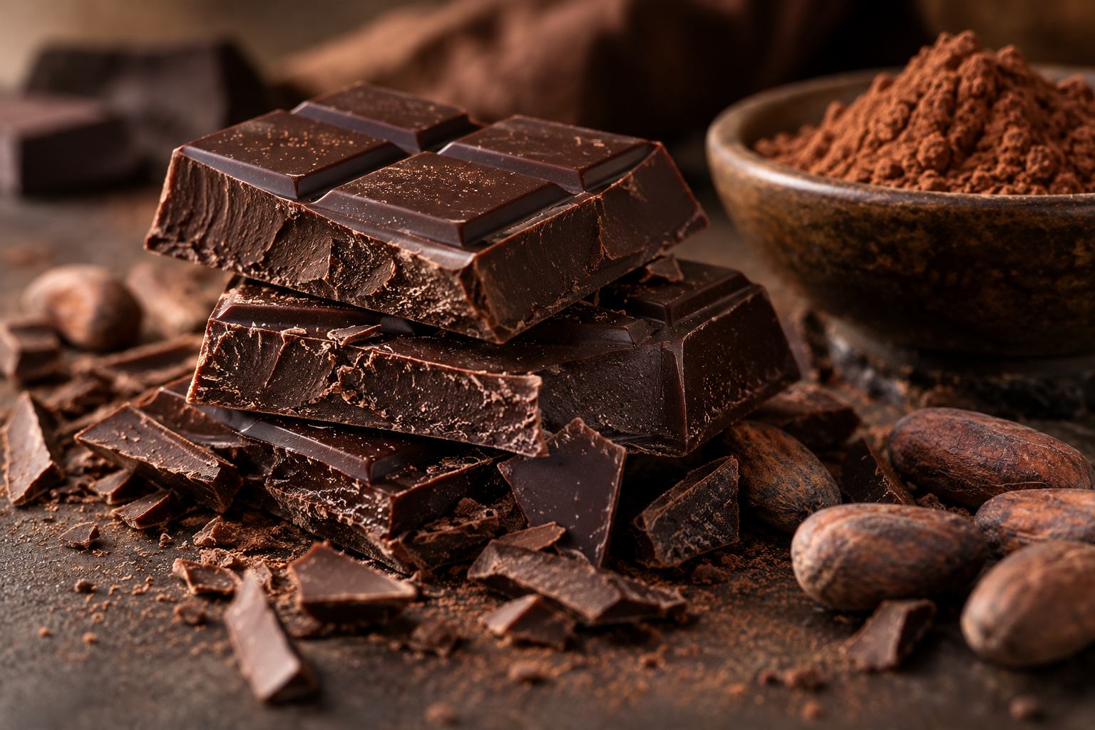 A Chocolate Bar Is a Carefully Arranged Crystal