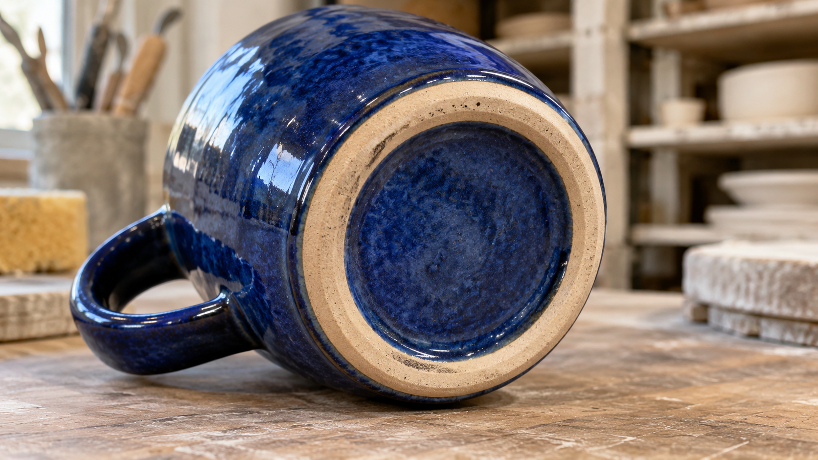 Your Coffee Mug Has a Bare Foot for a Reason