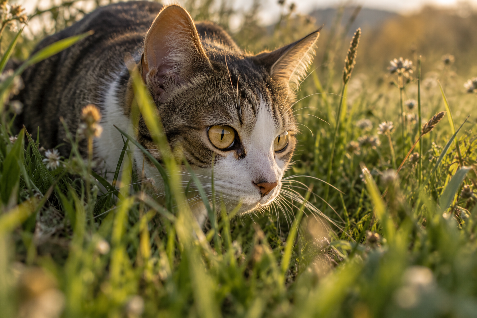 A Cat’s Pupil Is Built for the Pounce