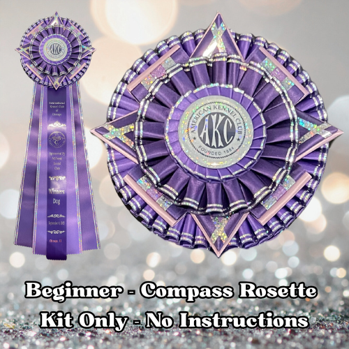 Make It With Me Recorded - Beginner Compass Rosette - Kit Only