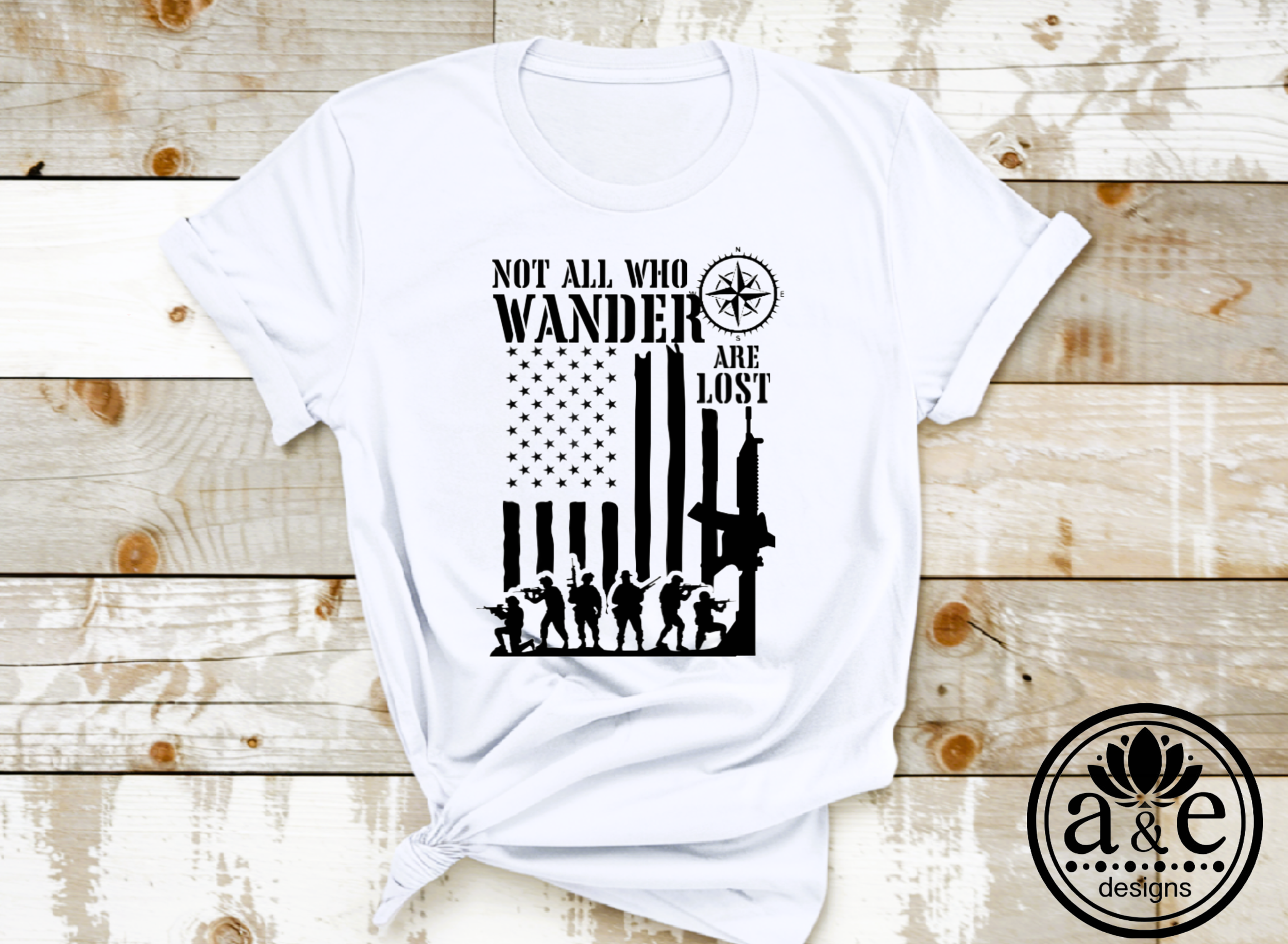 Not All Who Wander Are Lost Tee