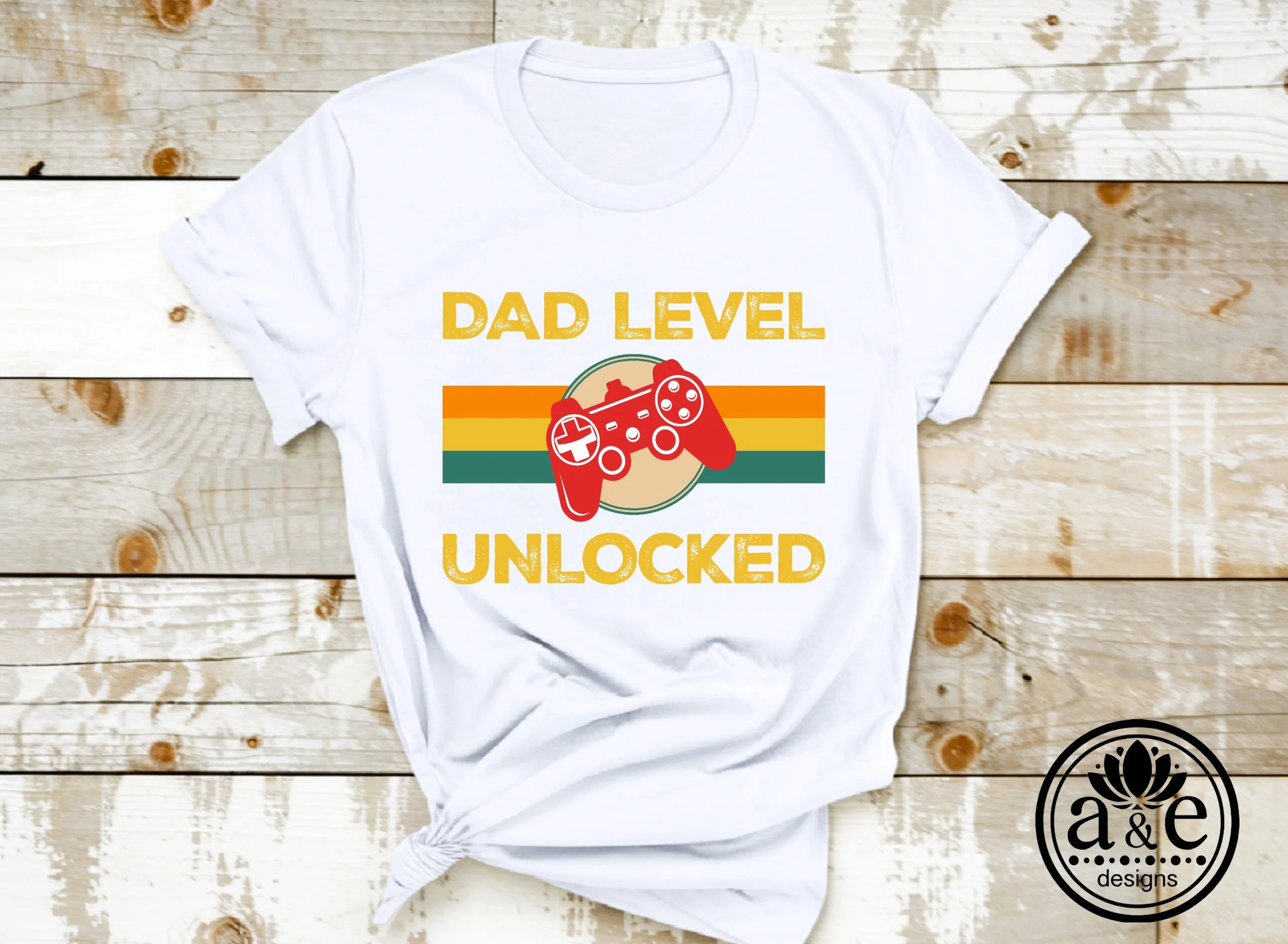 Dad Level Unlocked Tee