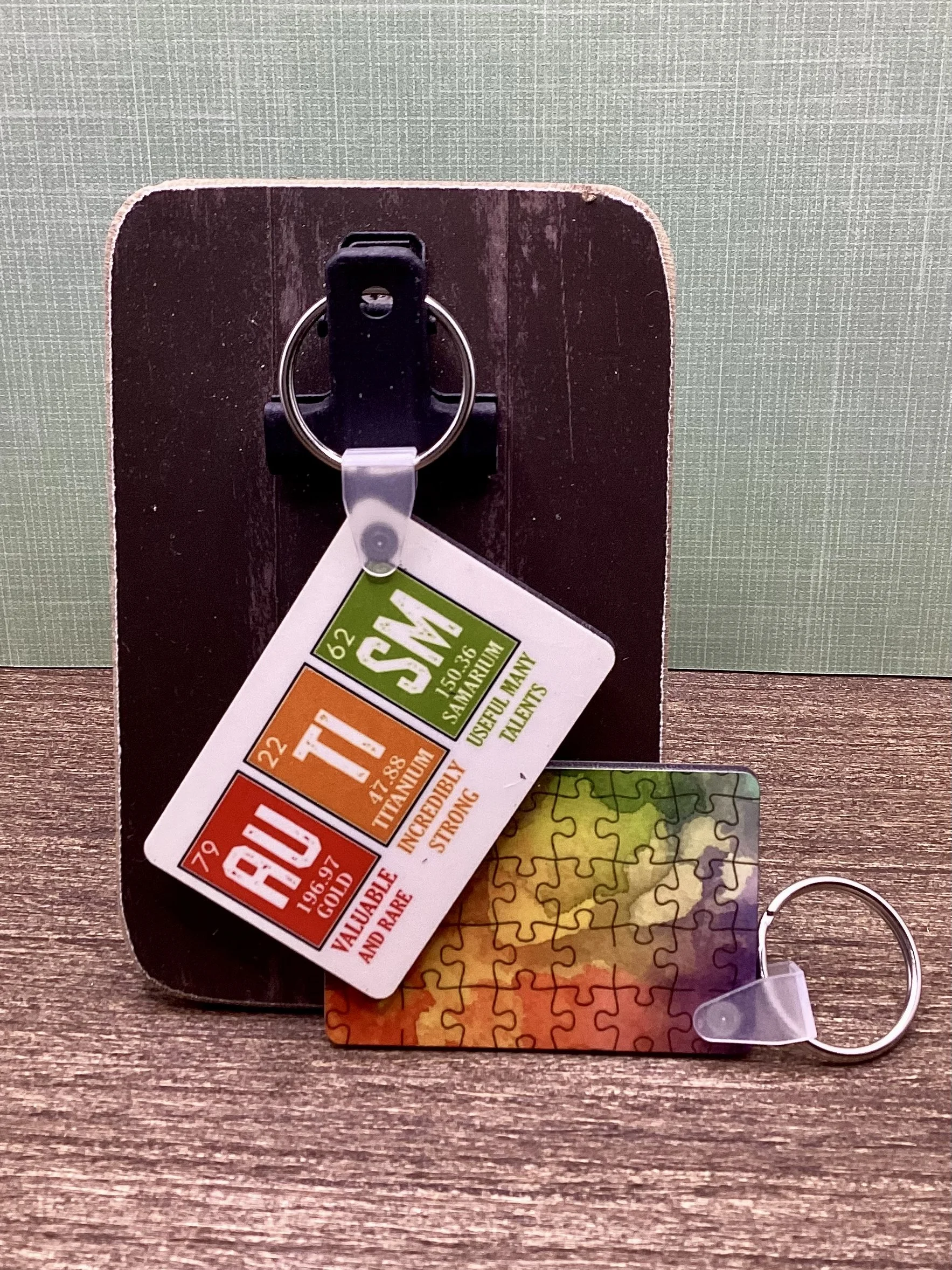 Autism Elements Keychain