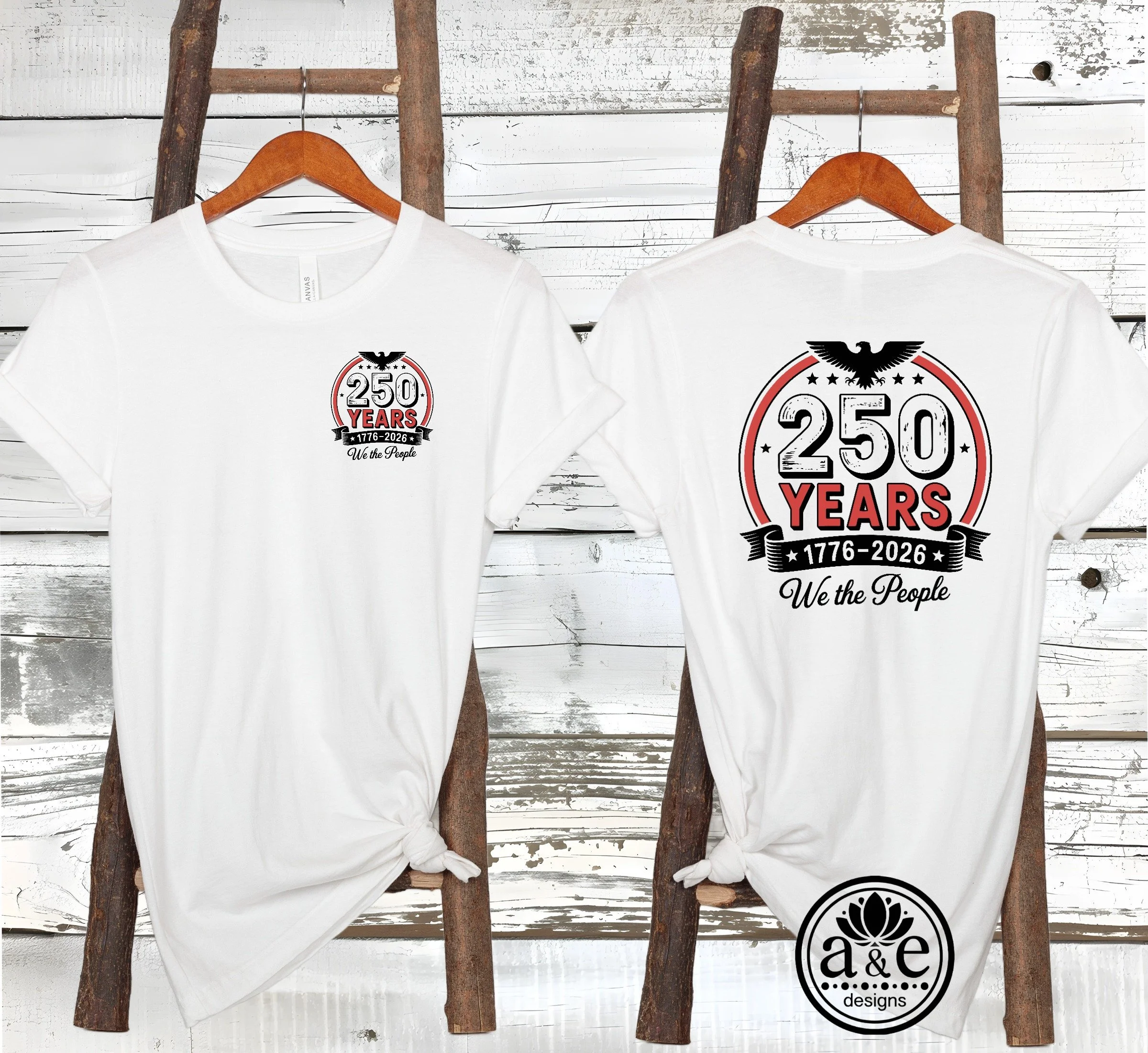 250 Years of Freedom Emblem Tee