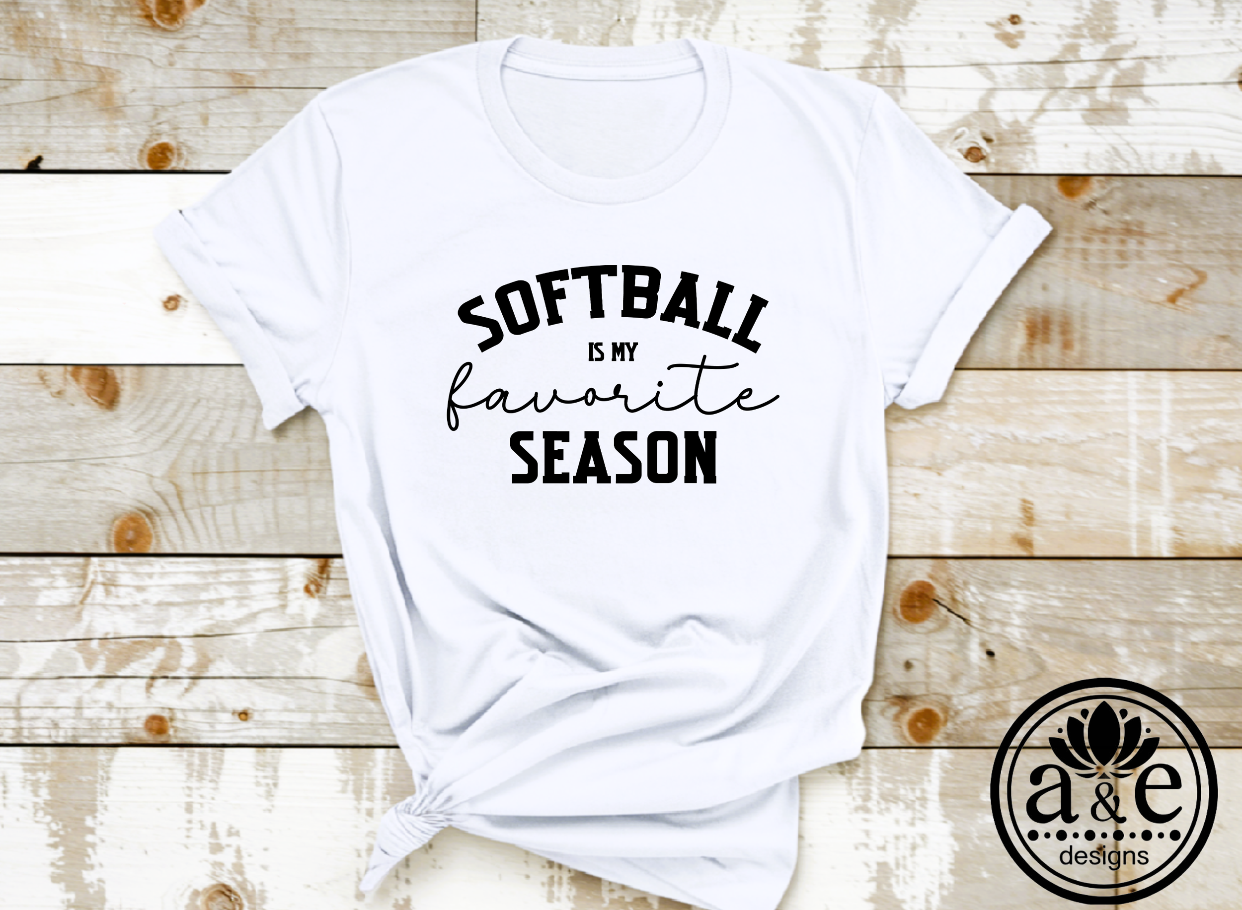 Softball is My Favorite Season Tee