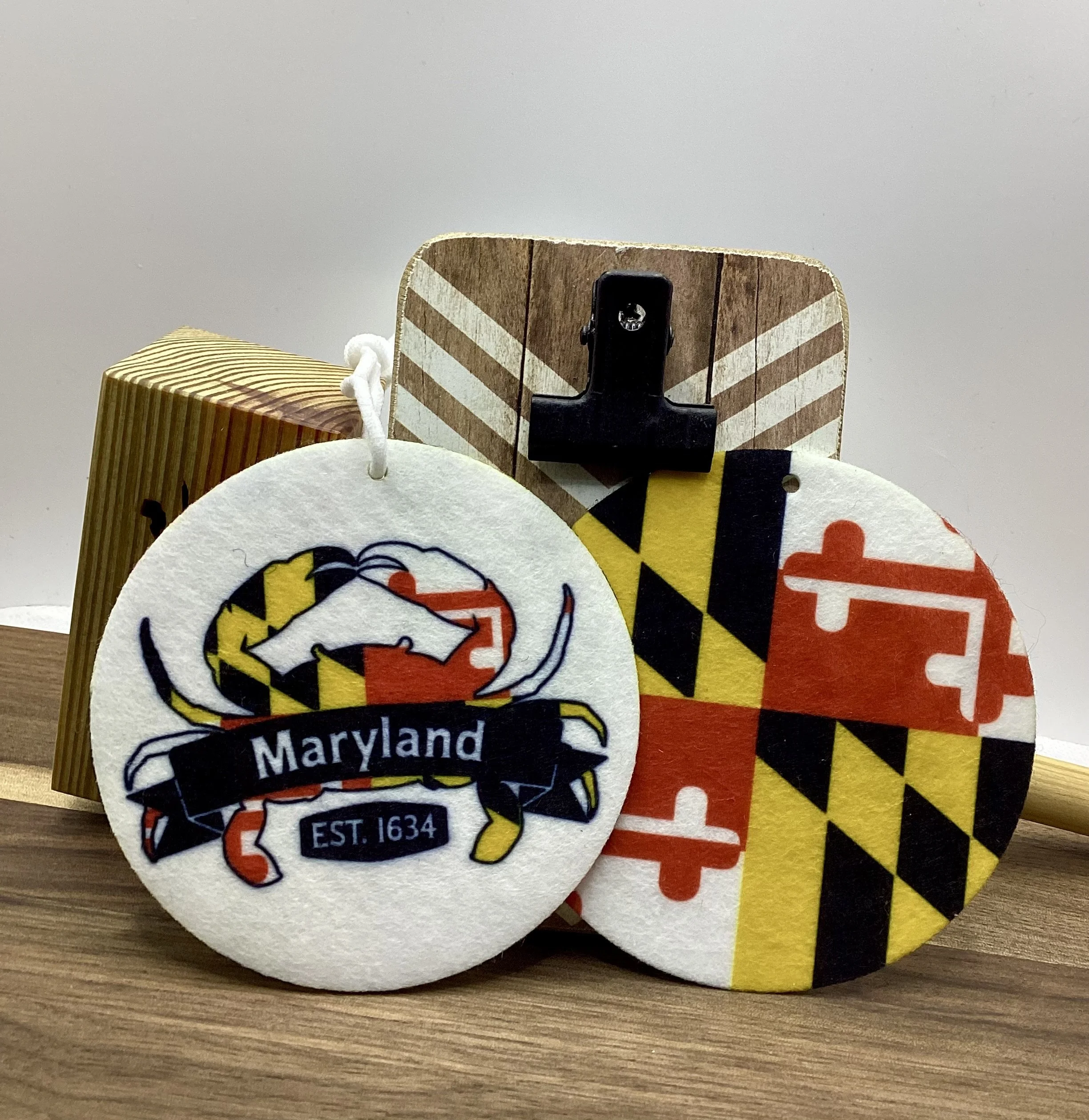 Maryland Flag Crab Air Freshener
