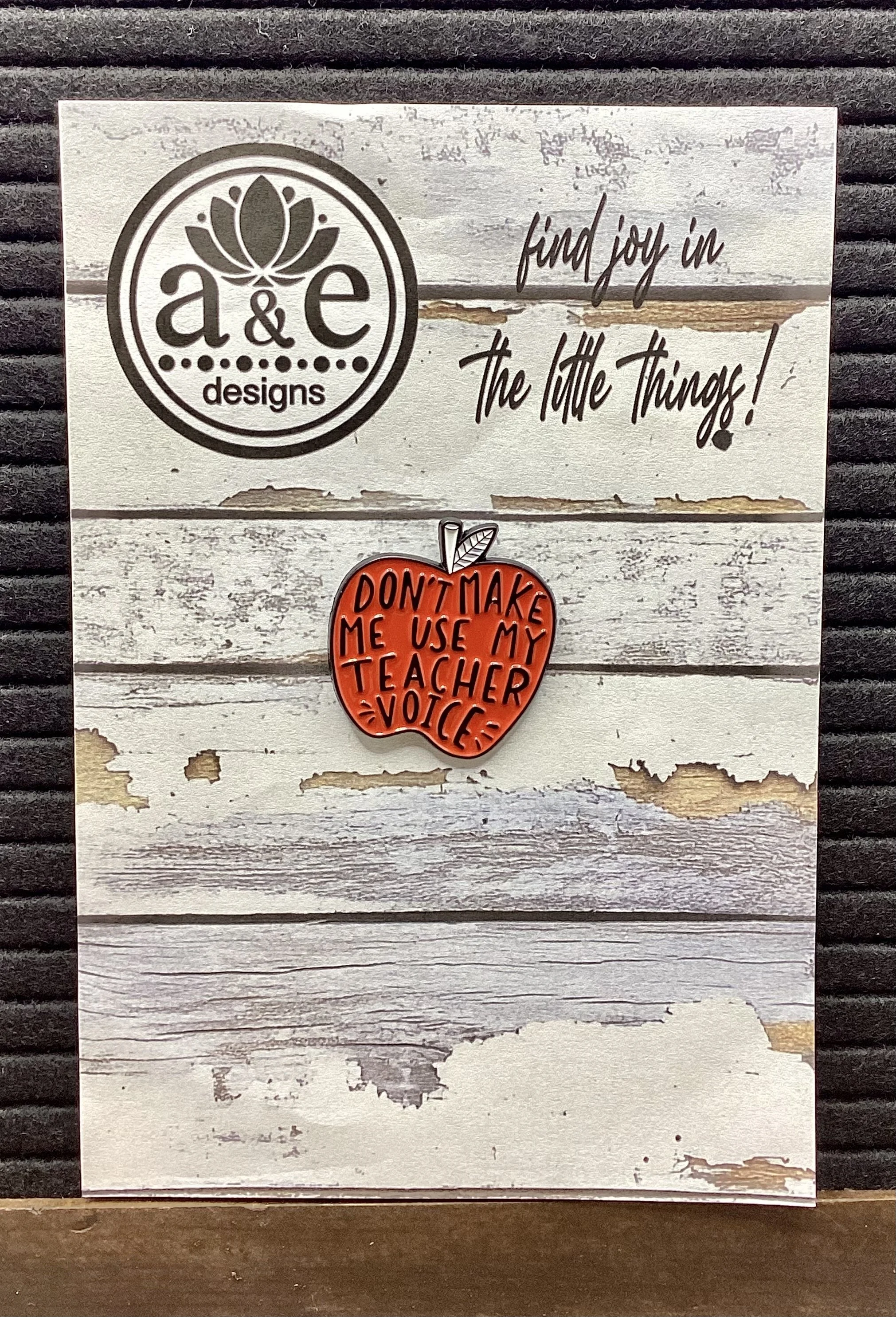 Don't Make Me Use My Teacher Voice