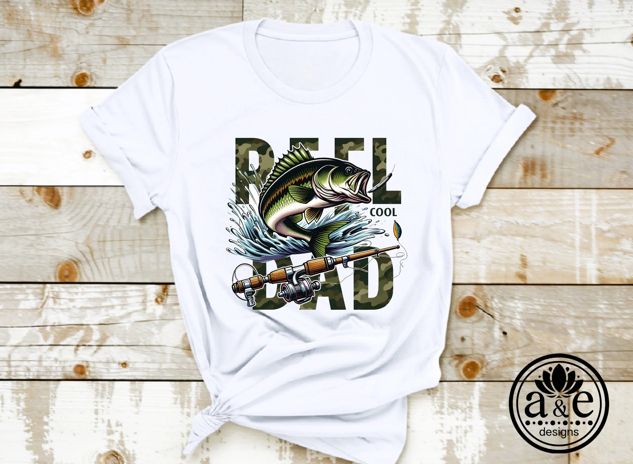 Reel Cool Dad Tee
