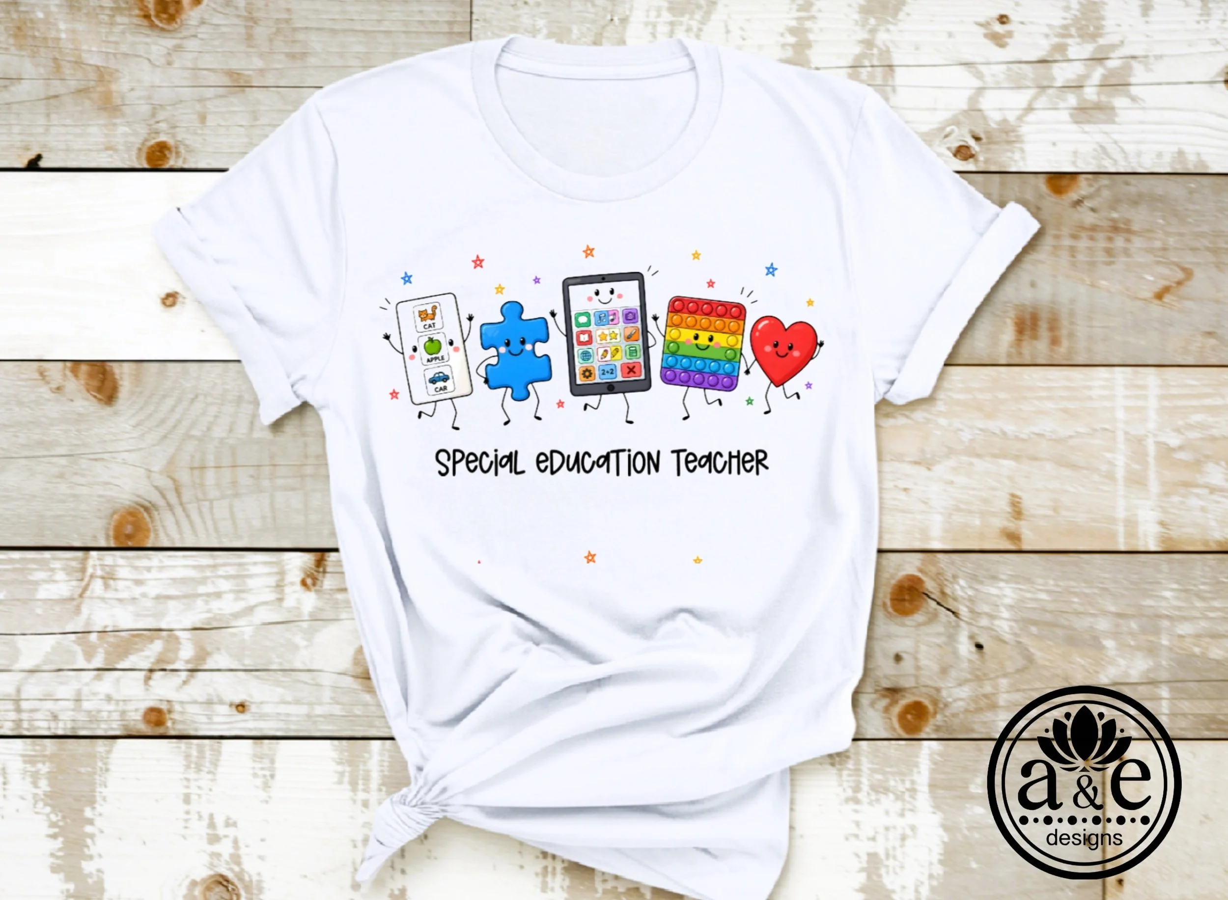 Special Education Teacher or Crew Doodle Tees