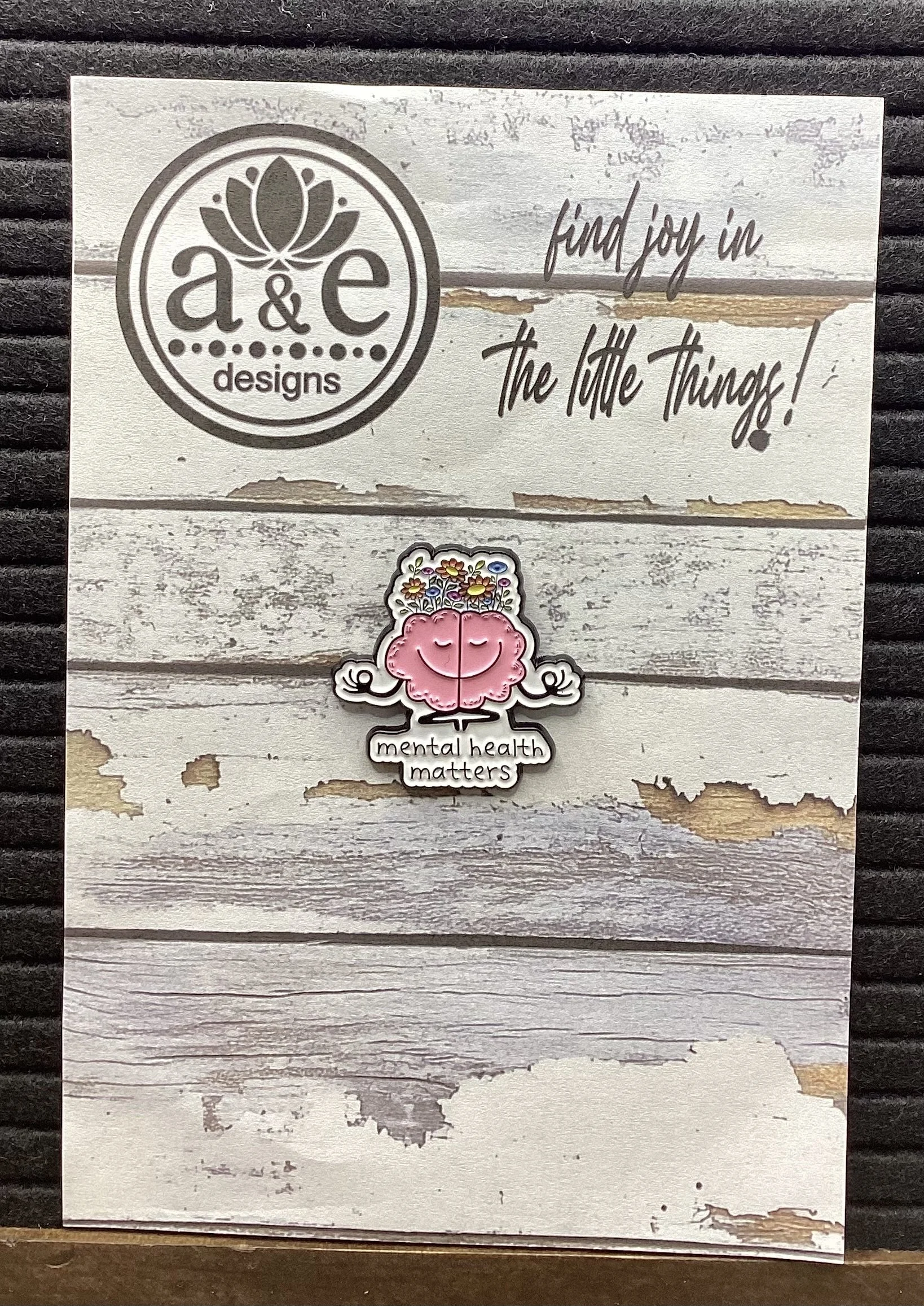 Mental Health Matters Enamel Pin
