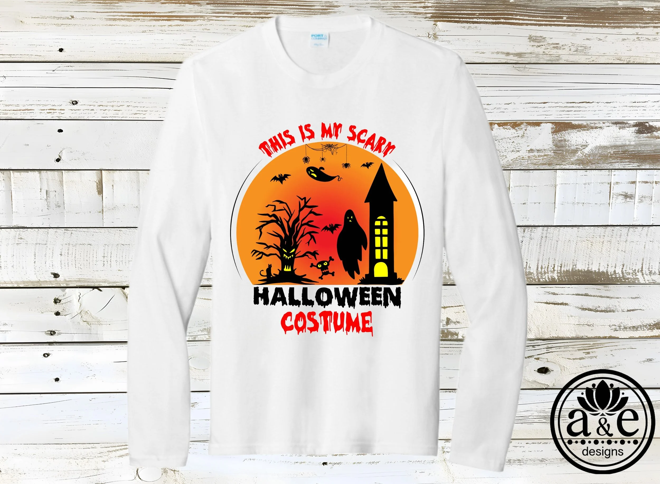 Scary Halloween Costume Tee