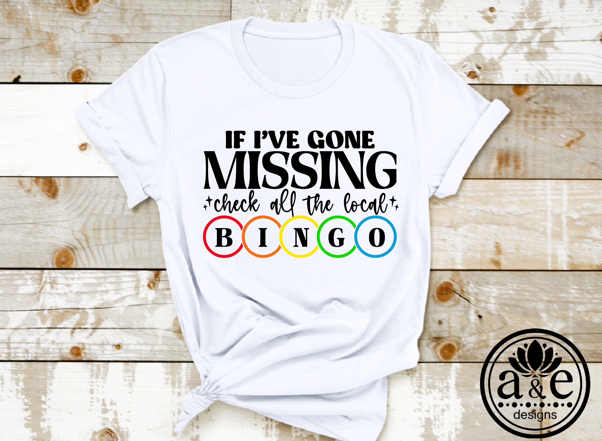 If Missing Check all the Local Bingo Tee