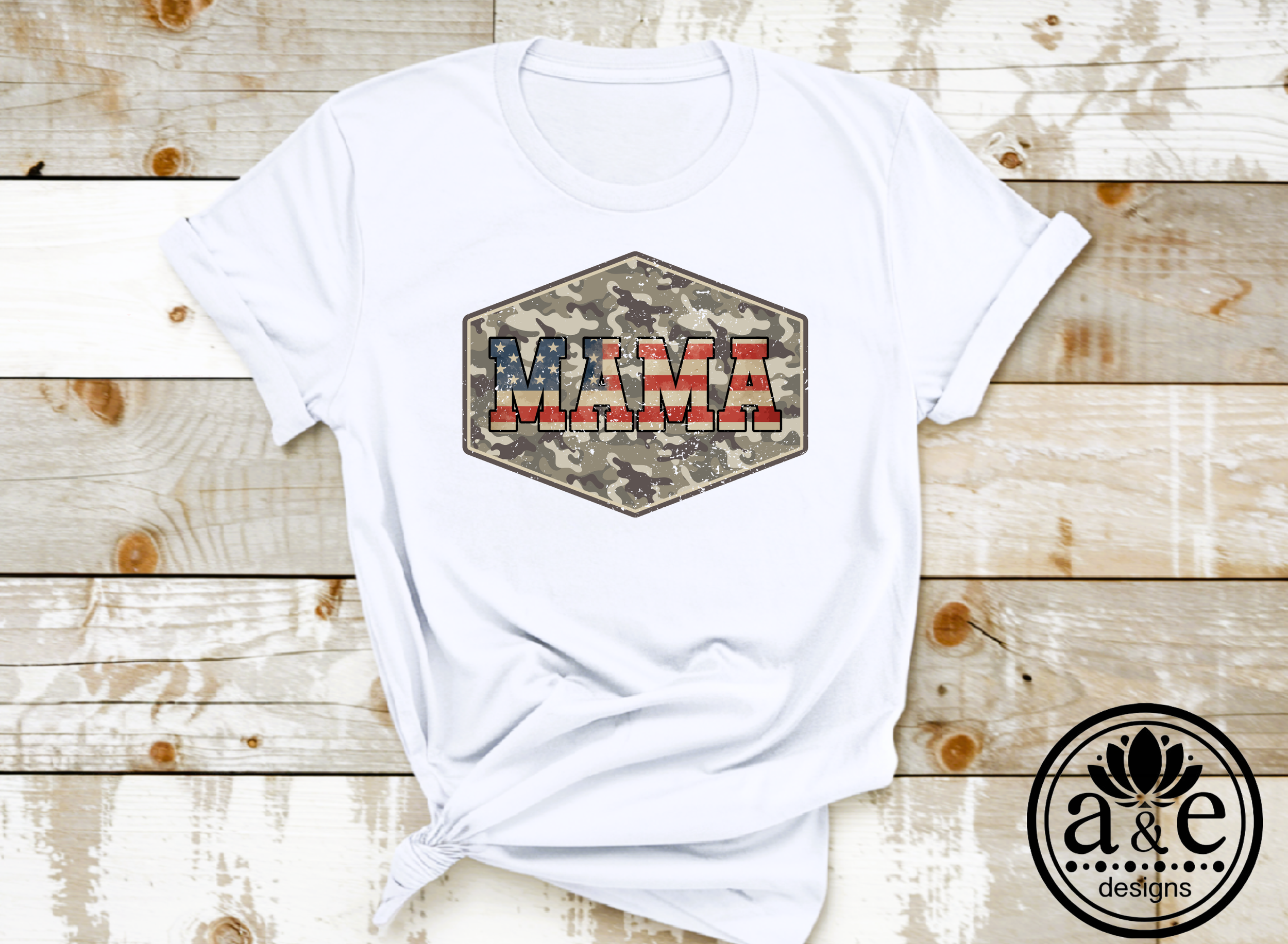 MAMA (Military & Patriotic Versions) Tee