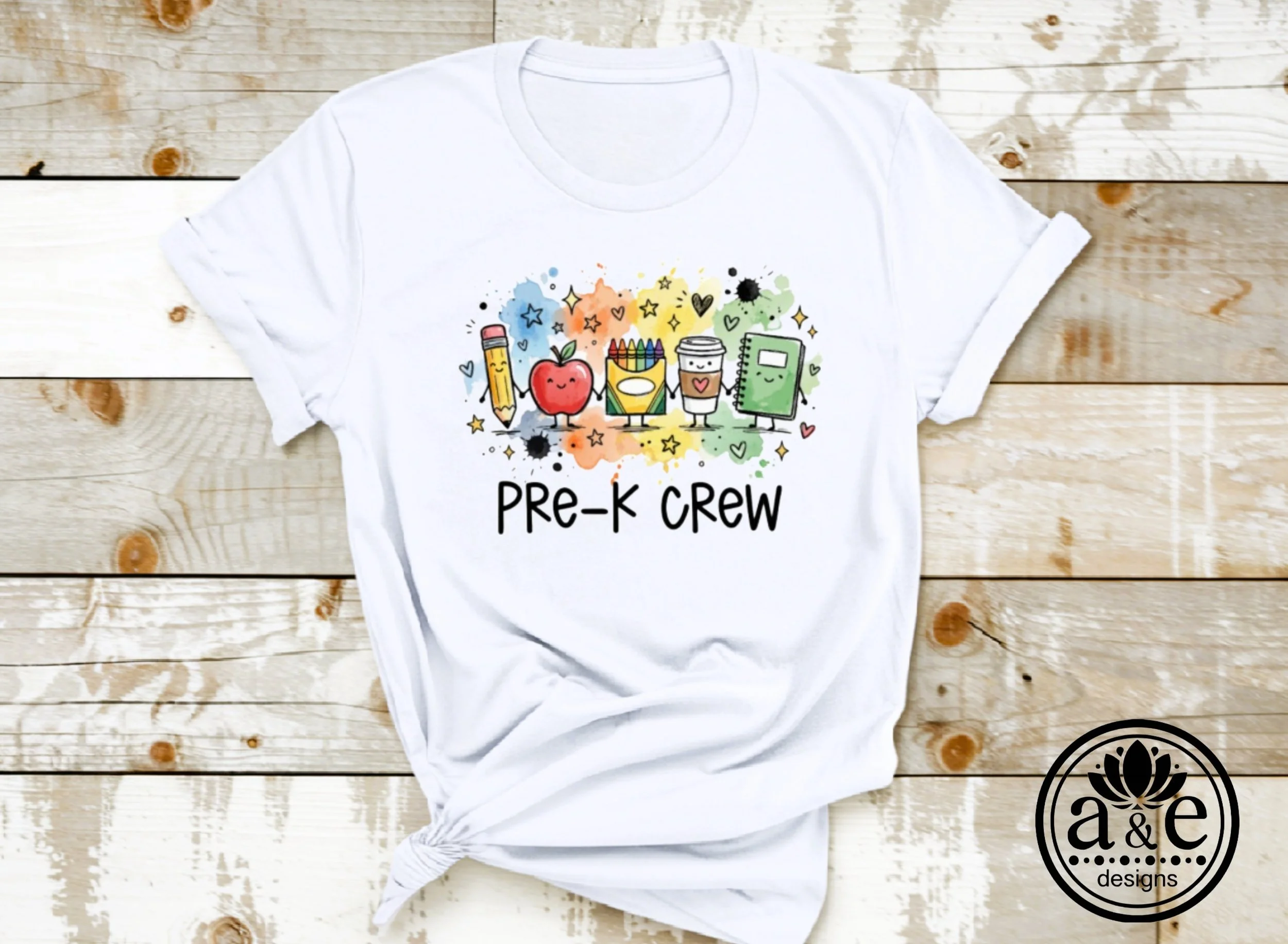 Pre-K–5th Grade Teacher Team Tees
