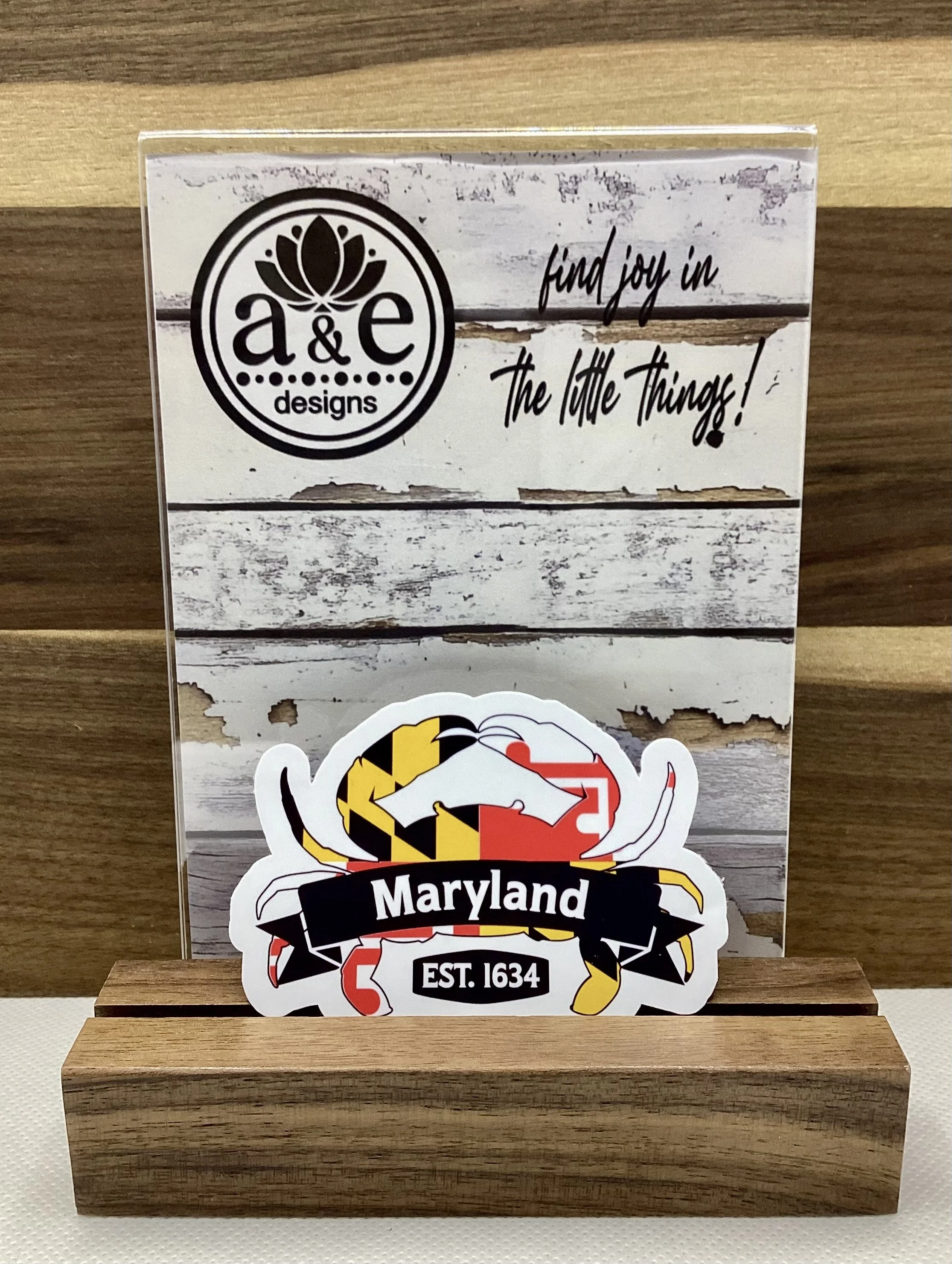 Maryland Flag Crab Stricker