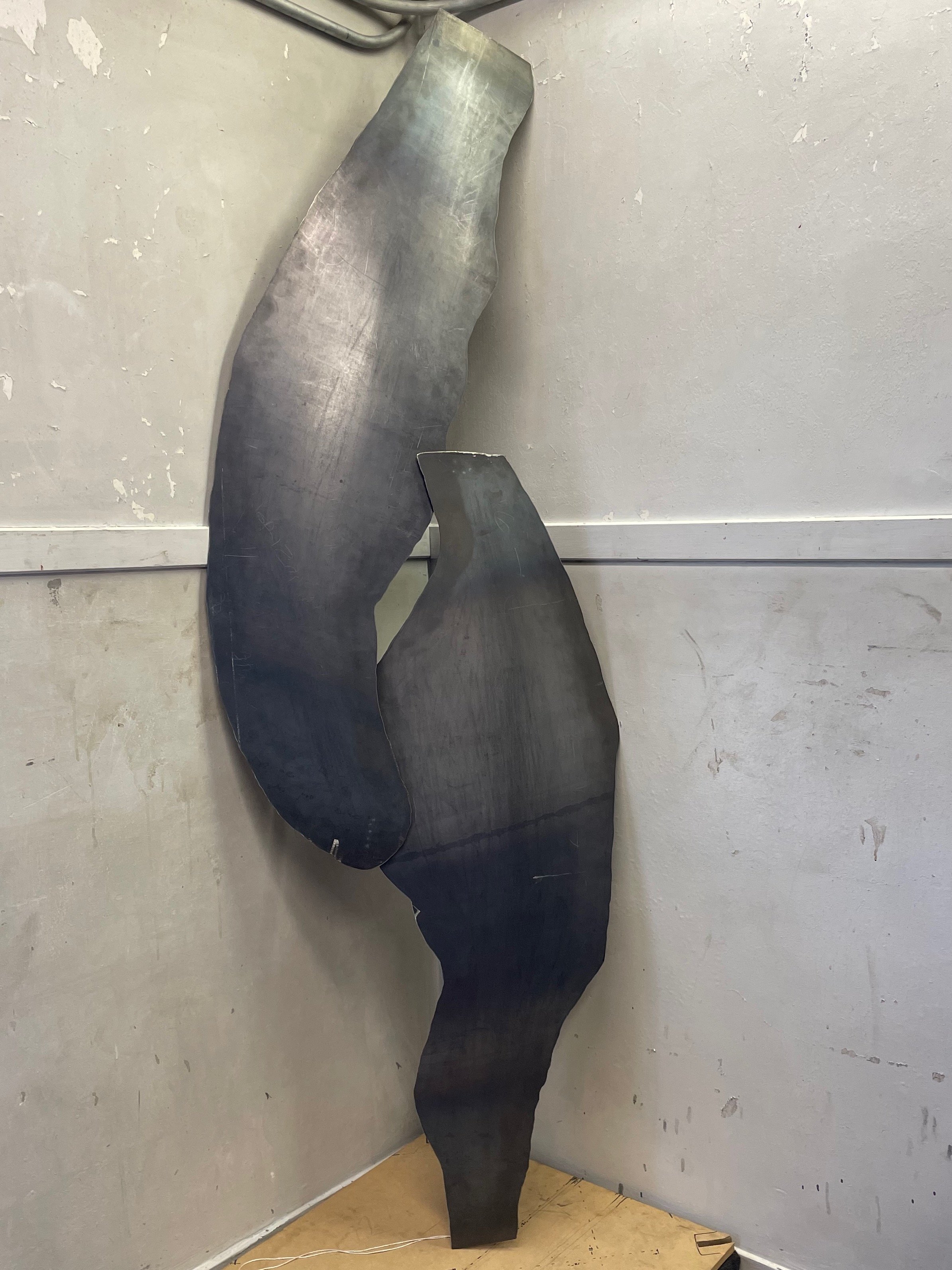 WHALE, steel, 2021, (16"X6"X60")