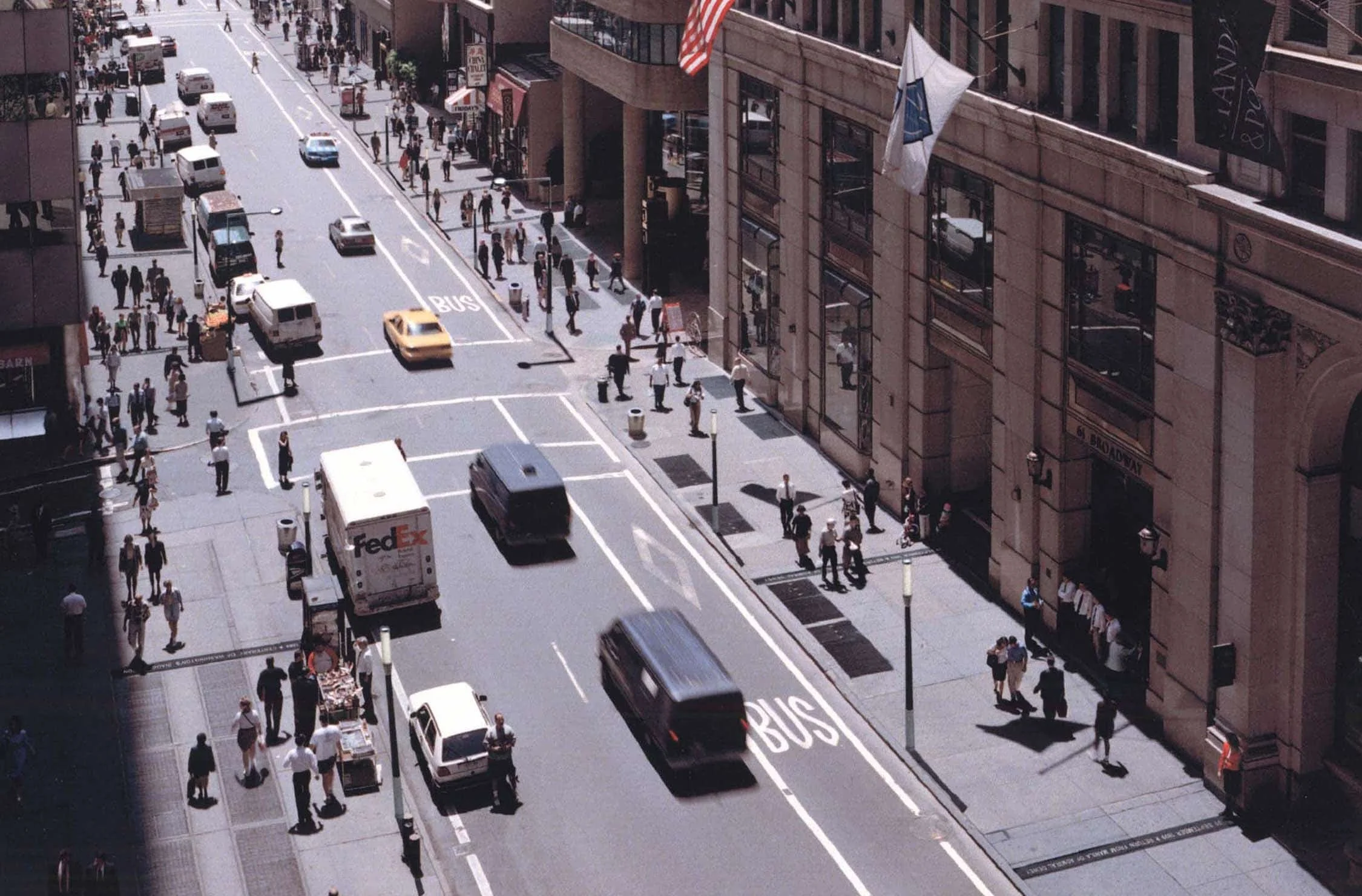 Lower Broadway Streetscape