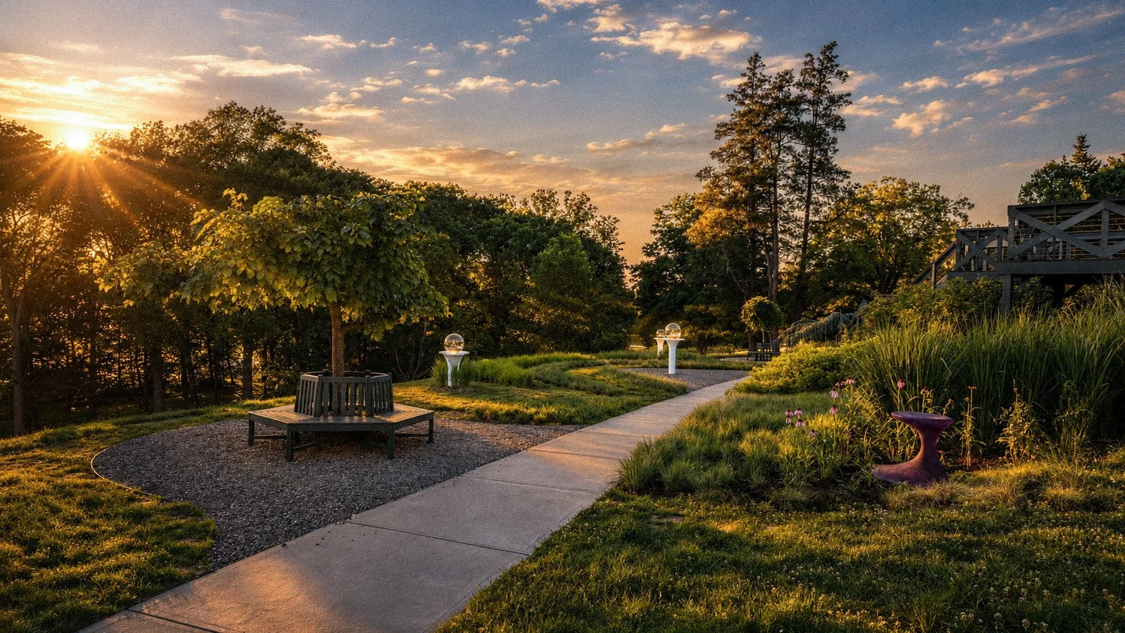 Overlook Garden at Lyndhurst