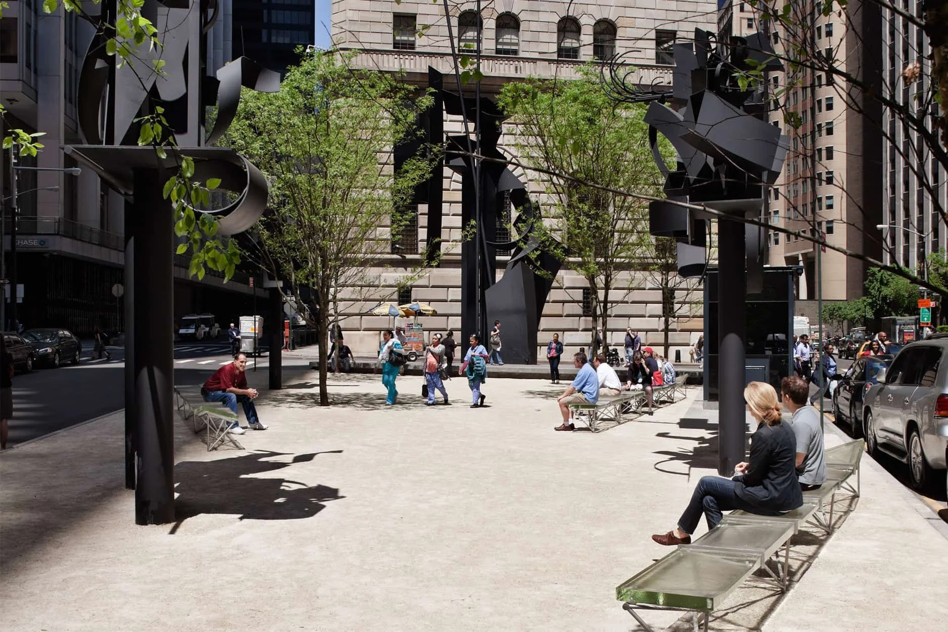 Louise Nevelson Plaza