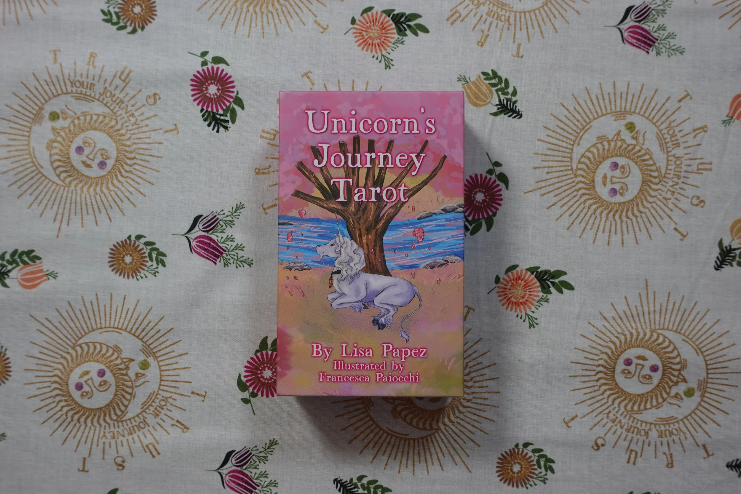 Unicorn's Journey Tarot Deck, Standard Edition -  80 Tarot Cards plus 204-page Physical Guidebook