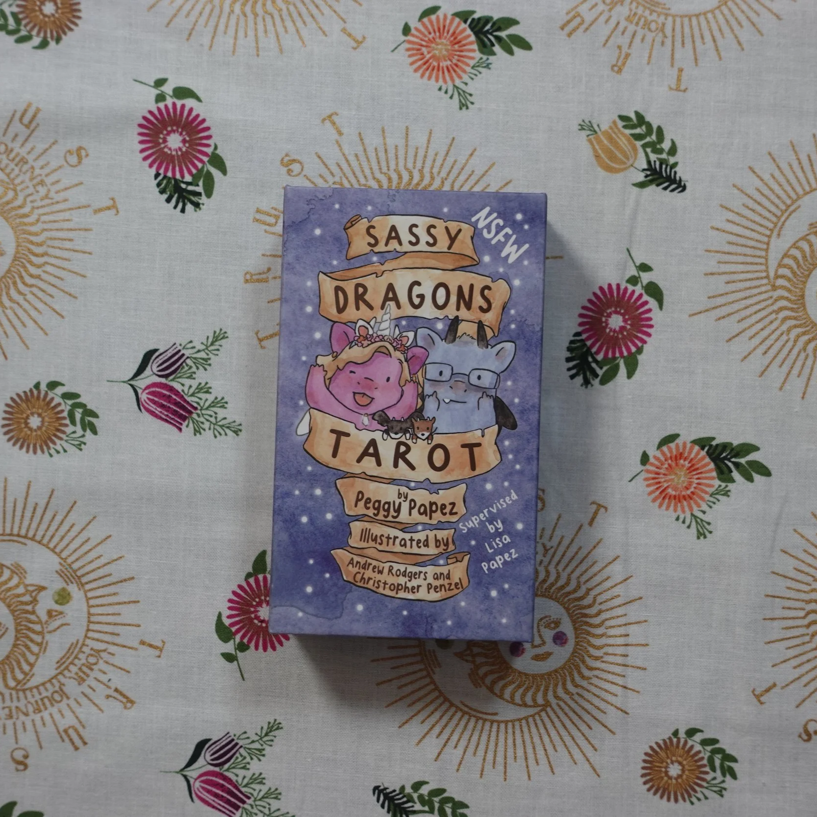 Sassy Dragons Tarot NSFW Edition - 79 Tarot Cards - ADULT Language