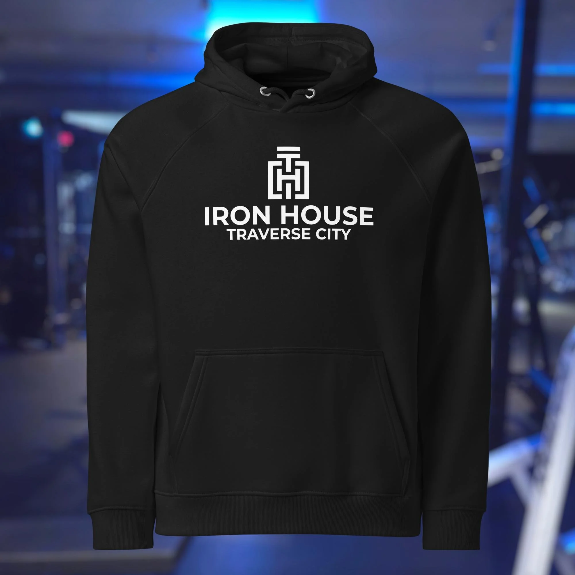 Unisex eco raglan hoodie