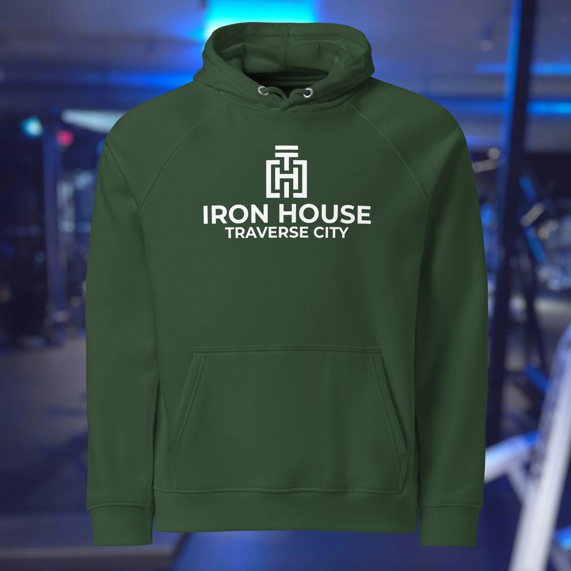 Unisex eco raglan hoodie