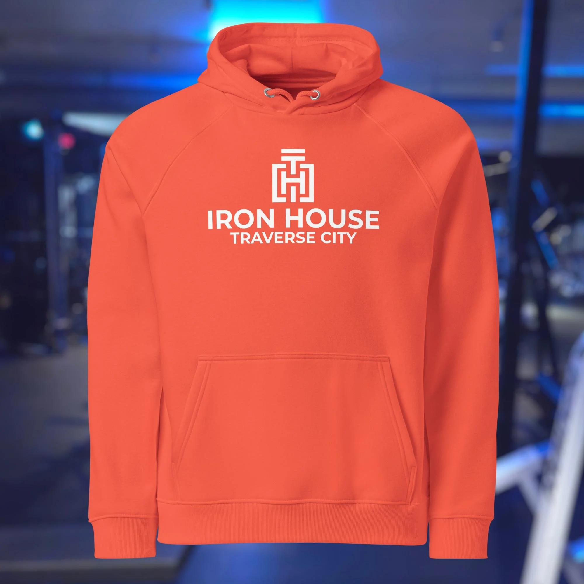 Unisex eco raglan hoodie