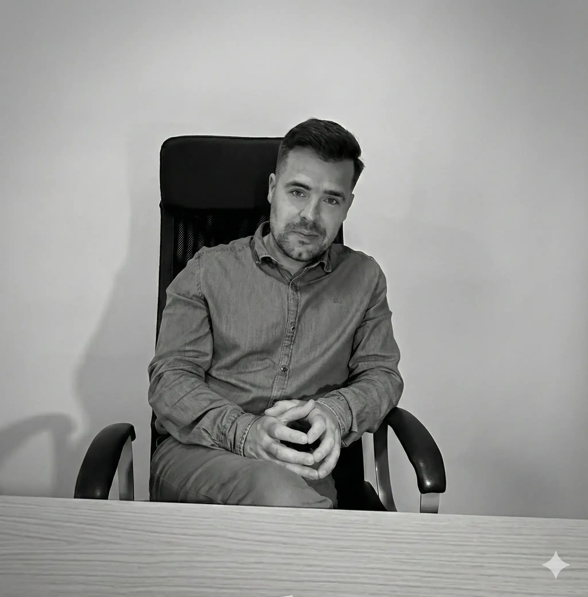 Albert Rosell, psicólogo especialista en infancia y adolescencia, realizando una sesión de psicoterapia en su consulta de Rubí (BCN).