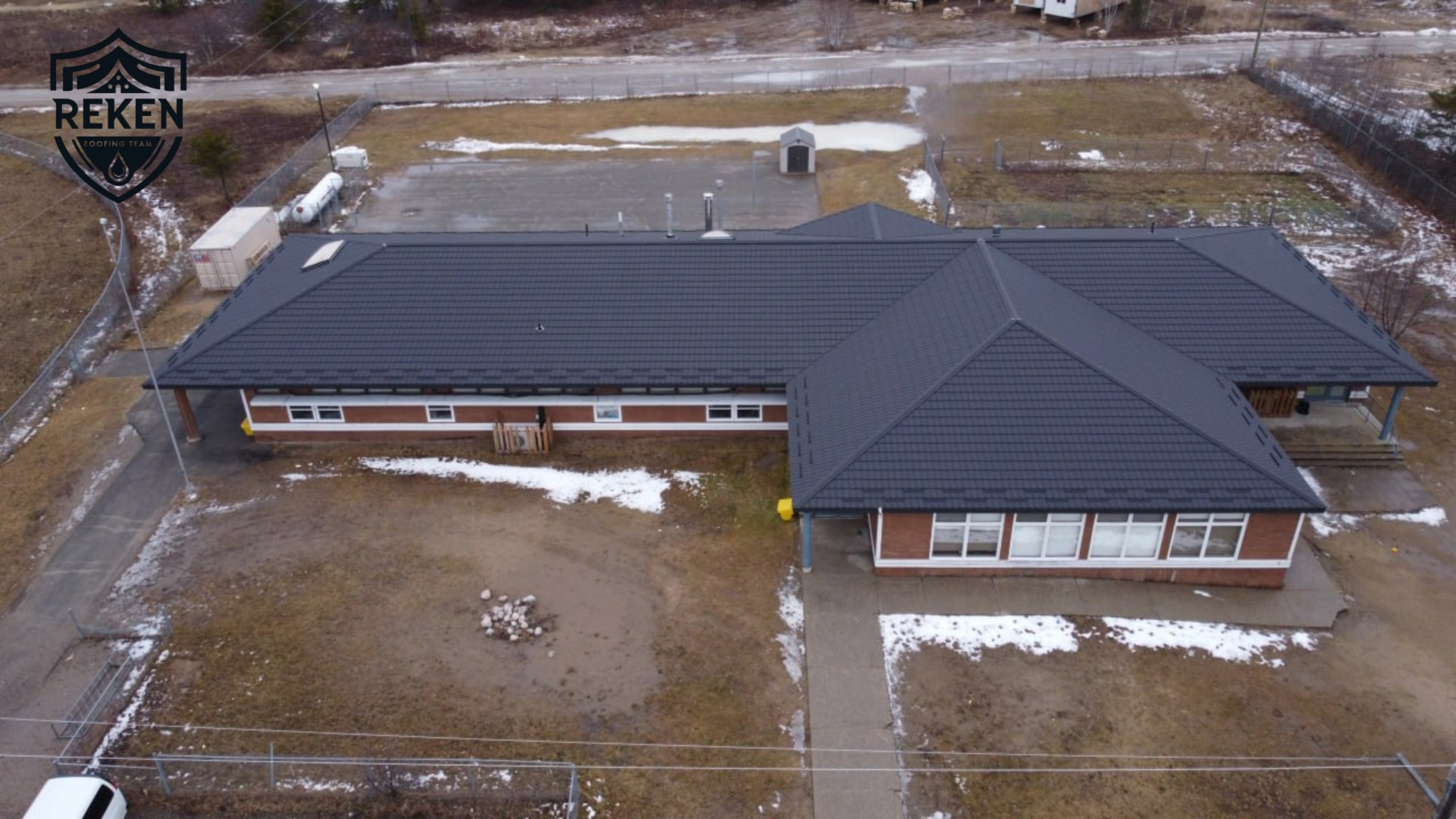 Metal Roof Installation – Mattagami First Nation School