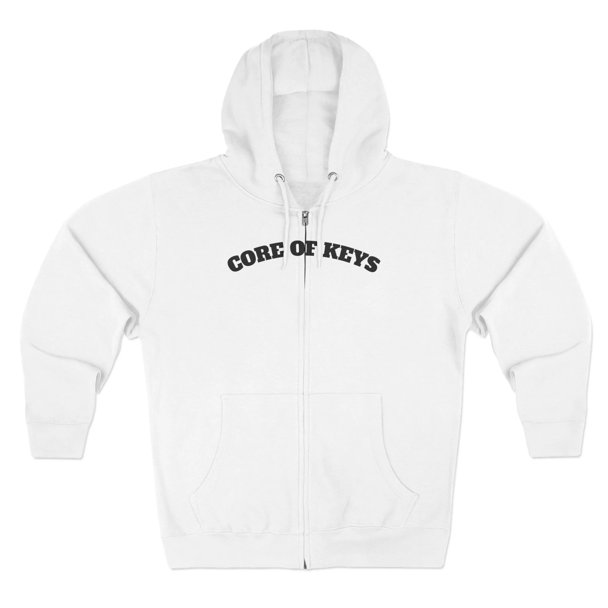 Core of Keys 'Signal' Zip Hoodie — Music Artist Graphic Zip-Up
