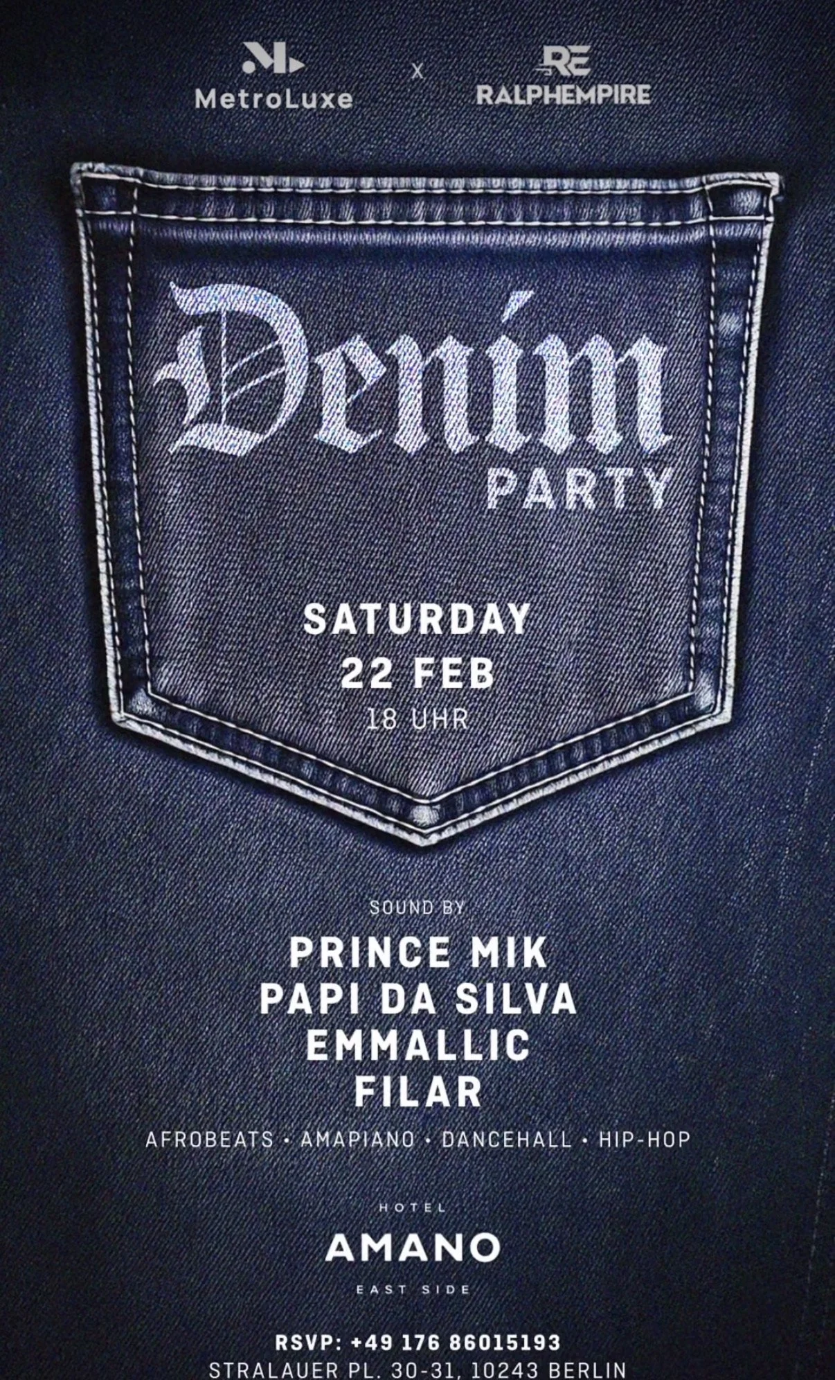 Denim Party - RE X METROLUX