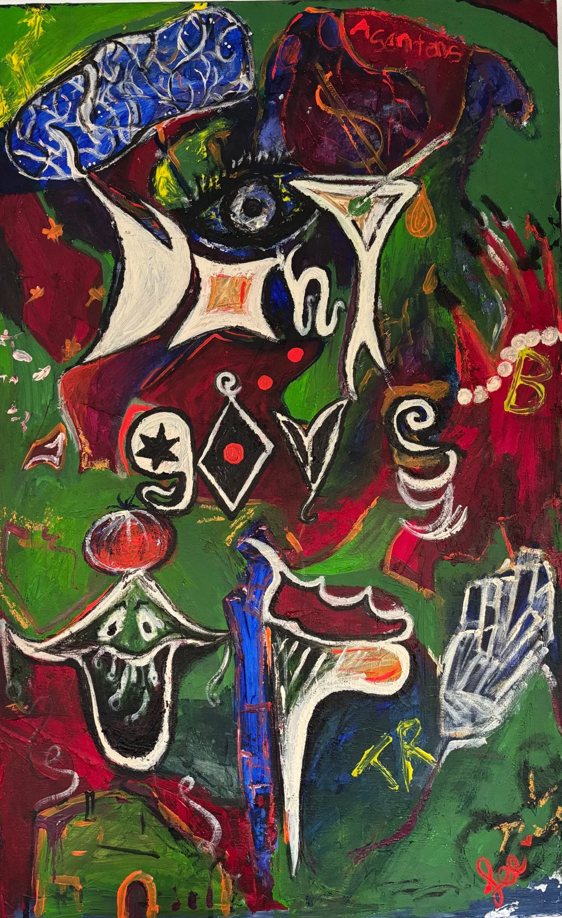 Don´t give up! - 60x40cm - 2.800€