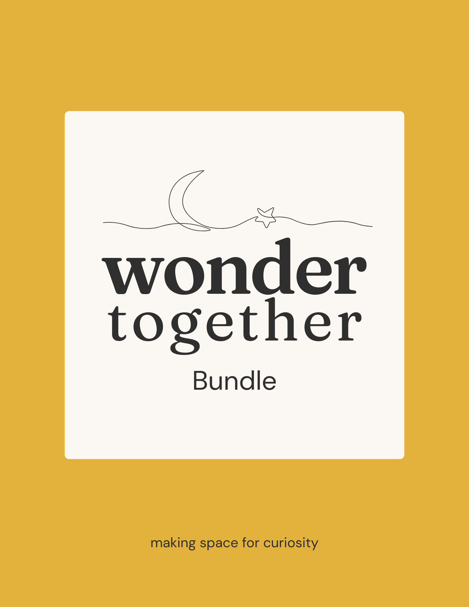 The WONDER Together Bundle