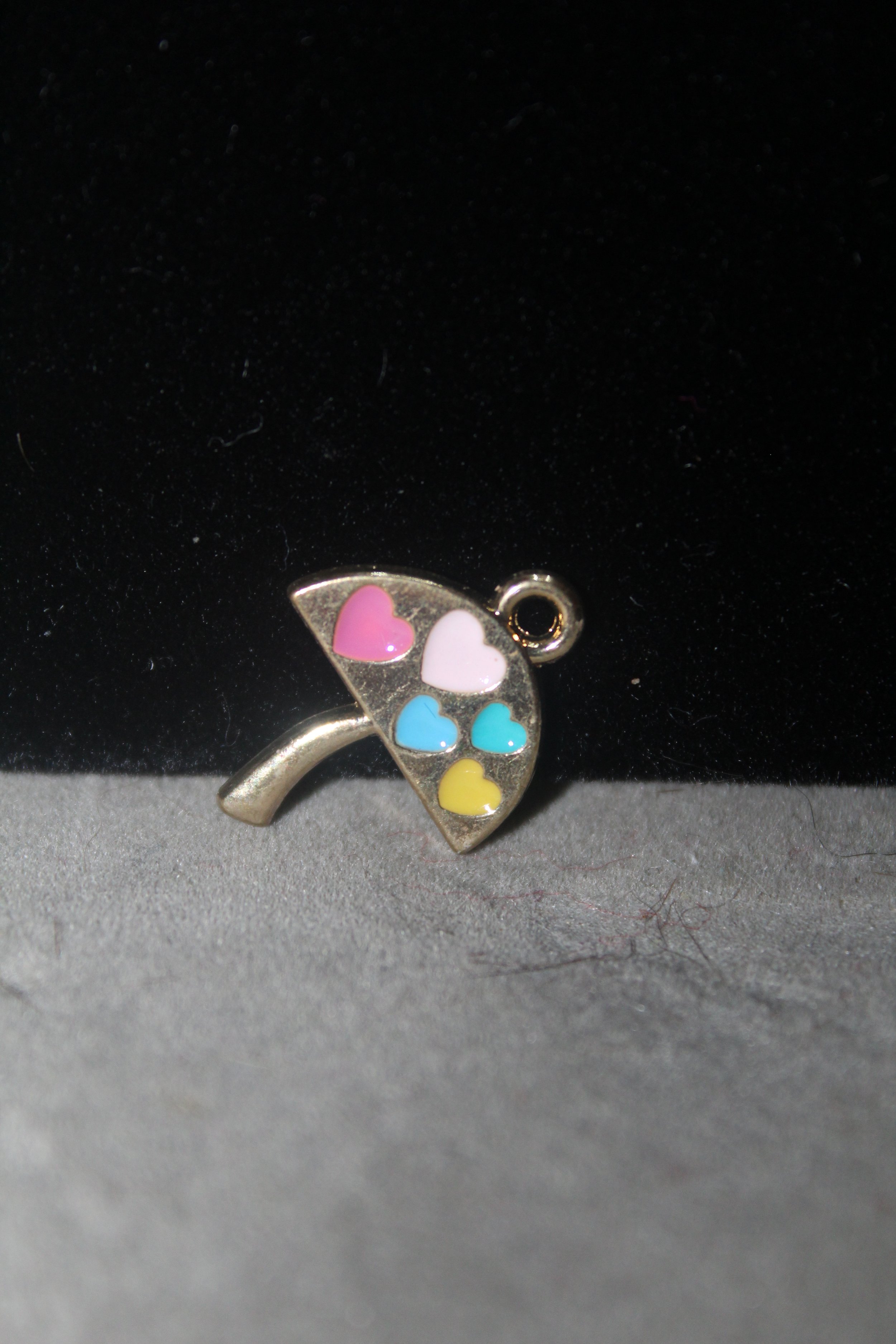 Umbrella Charm (Gold Plated)