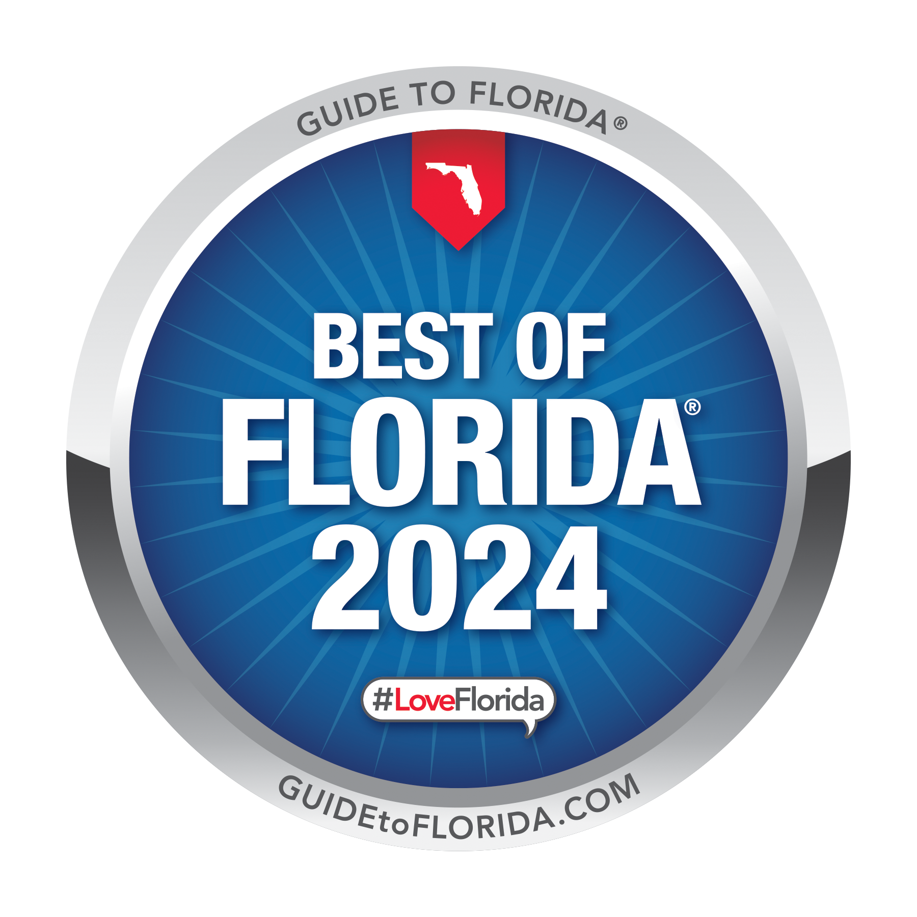 Smokin’ Crow’s BBQ Best of Florida 2024 award recognizing award-winning BBQ catering in Southwest Florida.