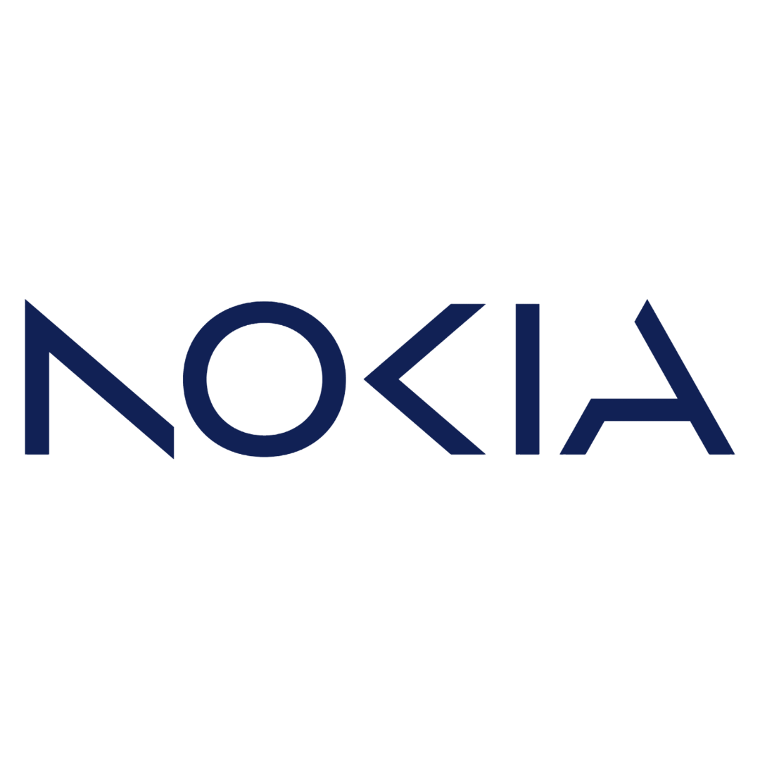Nokia logo in dark blue stylized text