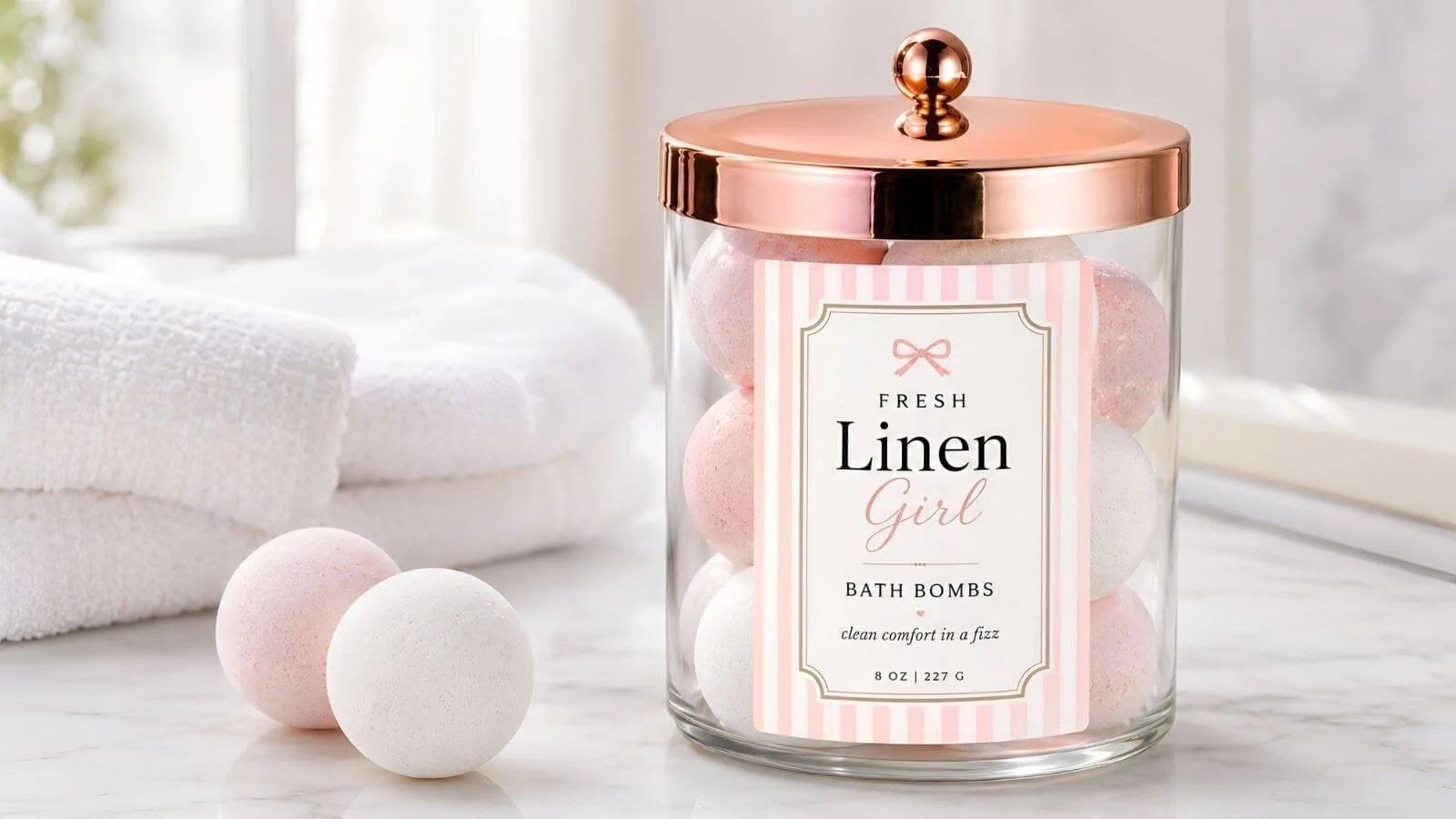 Fresh Linen Girl Bath Bombs Recipe