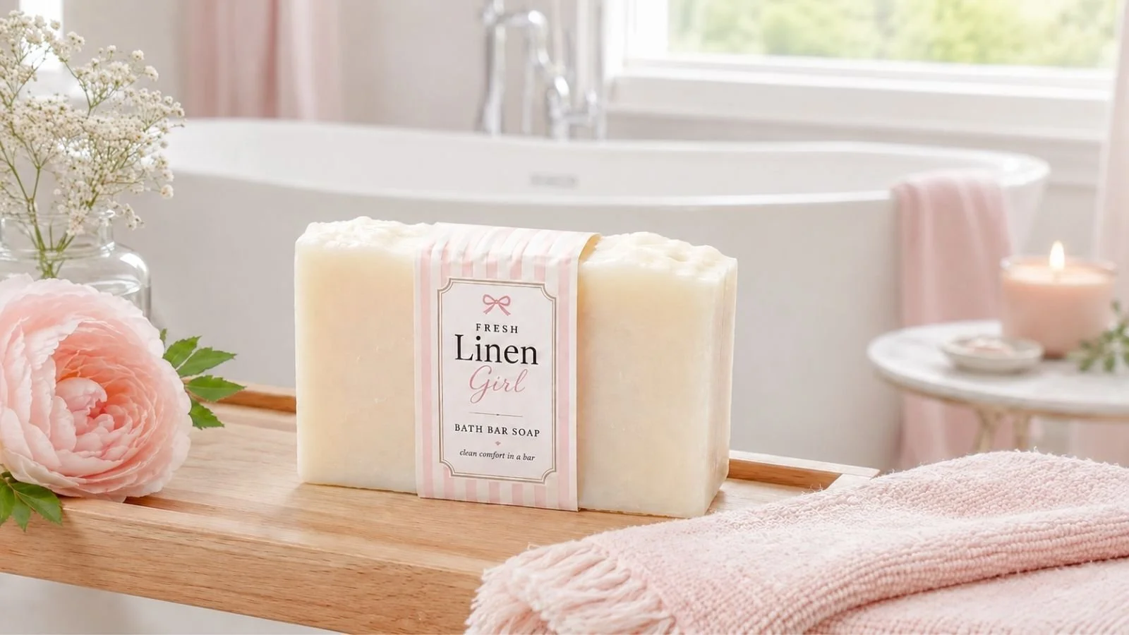 Fresh Linen Girl Bar Soap Recipe