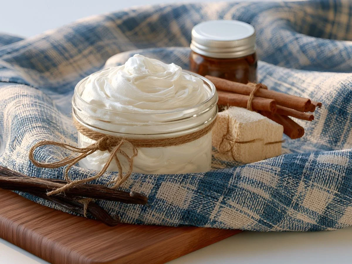 Vanilla + Sandalwood Body Butter DIY Recipe