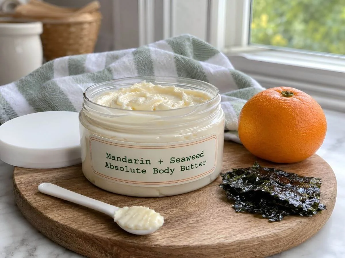 Mandarin + Seaweed Absolute Body Butter DIY Recipe