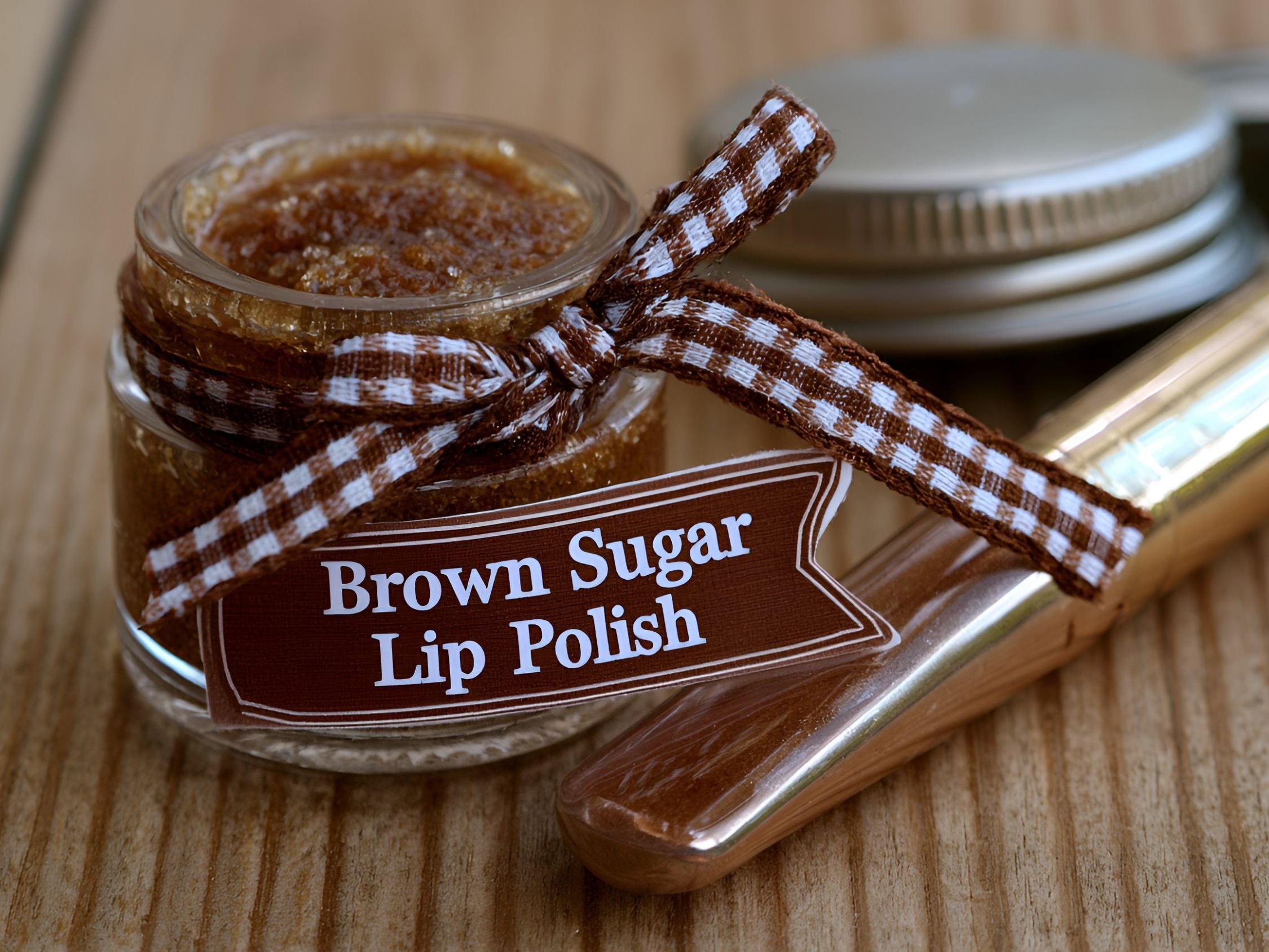 2-Ingredient DIY Brown Sugar Lip Polish: Quick Fall Recipe