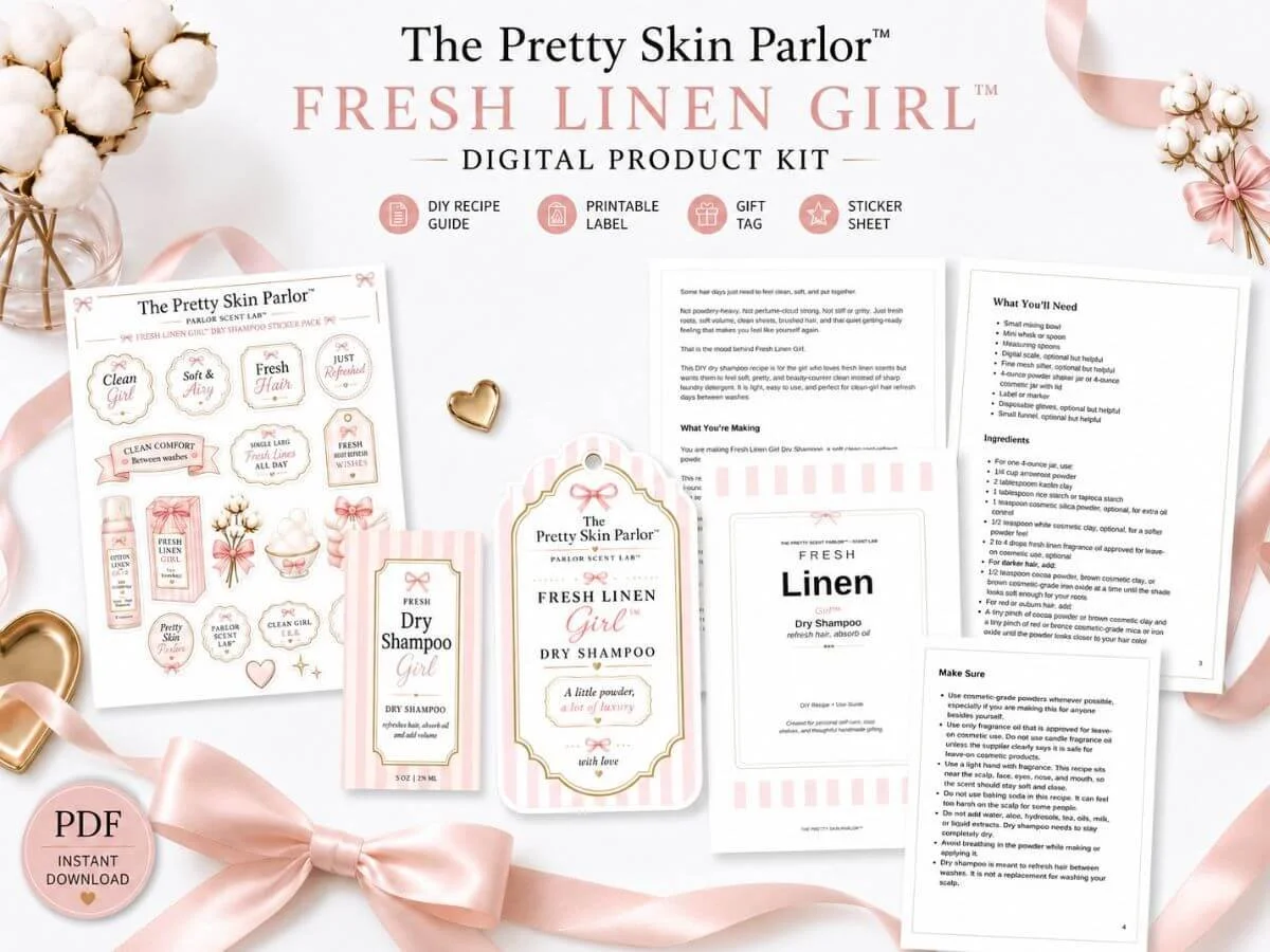 Fresh Linen Girl™ Dry Shampoo DIY Kit